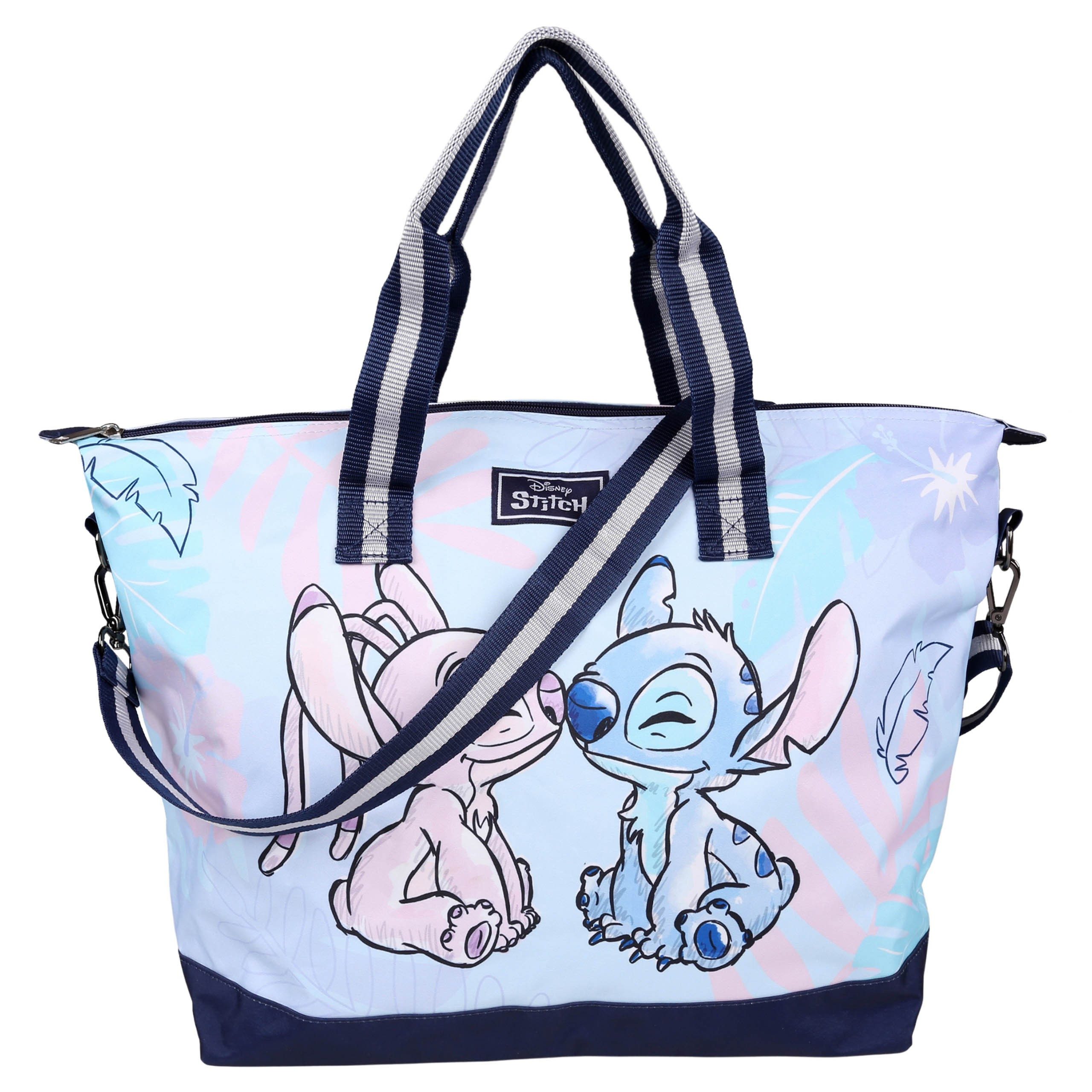 Sarcia.eu Reisetasche Stitch Disney Blaue Stoff-Reisetasche, günstig online kaufen