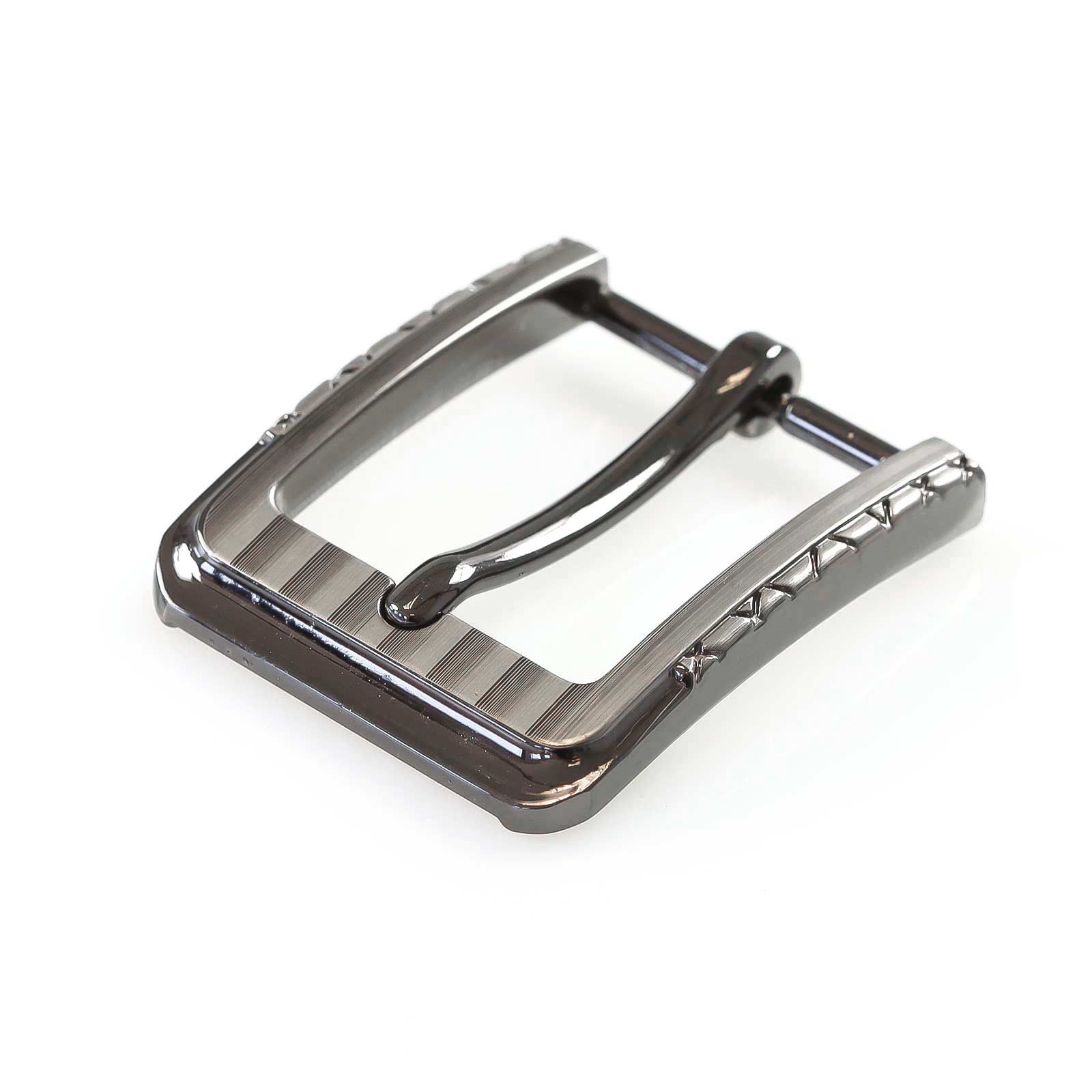 maDDma Gürtelschnalle aus Metall 30mm in silber Gürtelschließe Gurtstecker (Einzeln, 1-tlg)