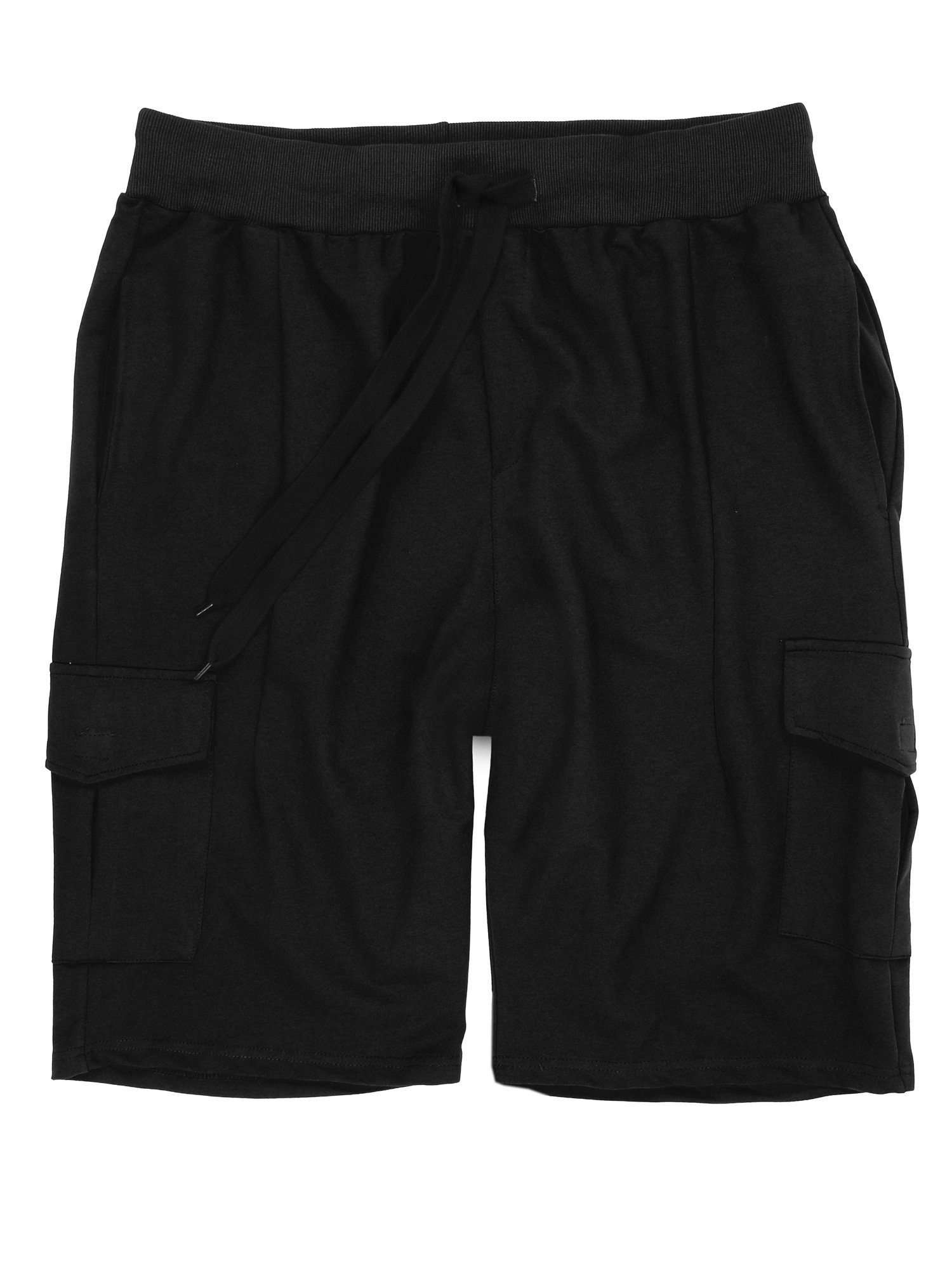 Übergrößen Jogger Cargoshorts Herren Hose Lavecchia Shorts LV-2011 Sweat schwarz kurze