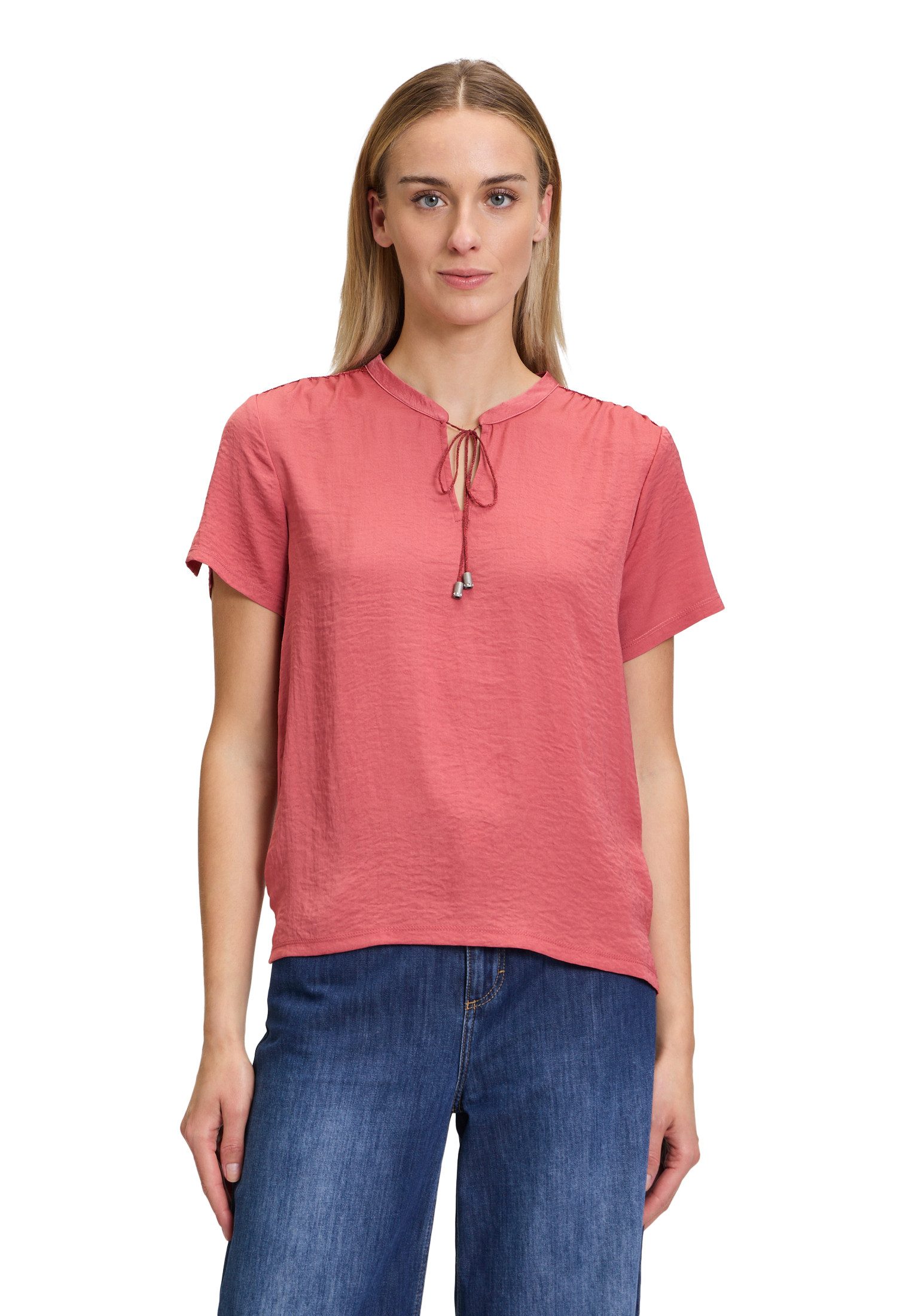 Kurzarmshirt Cartoon Damen Blusenshirt kurzarm
