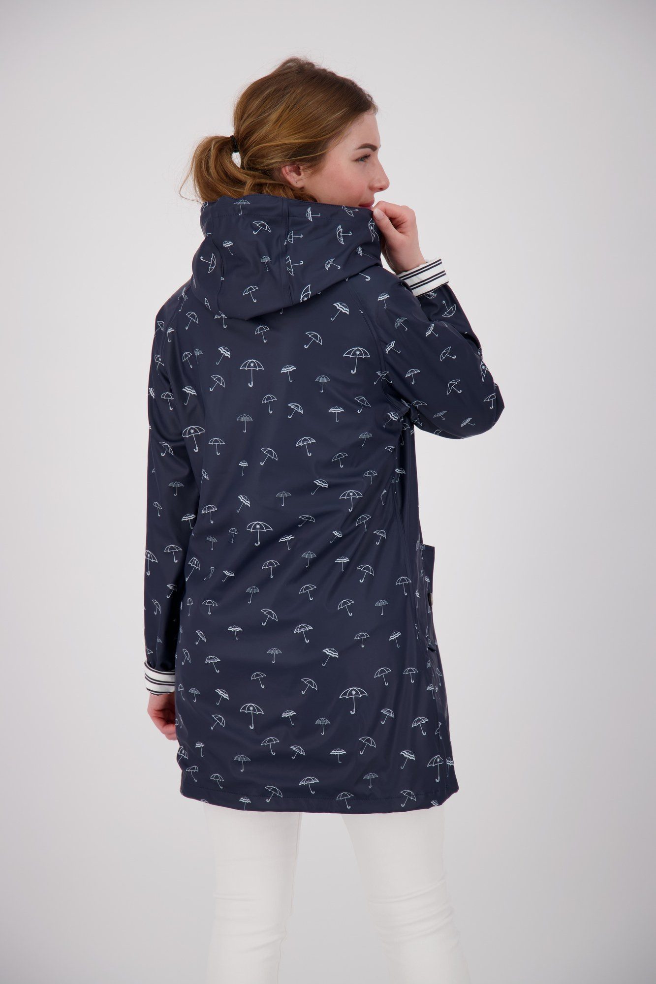 ankerglut Regenjacke Friesennerz #ankerglutbucht Regenmantel, Longjacket auch in Großen Größen erhältlich – Bild 3 von 5