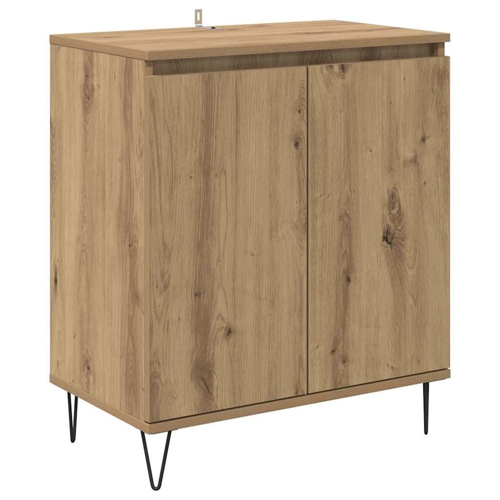 vidaXL Sideboard Sideboard Artisan-Eiche 60 x 35 x 70 cm Holzwerkstoff (1 St)