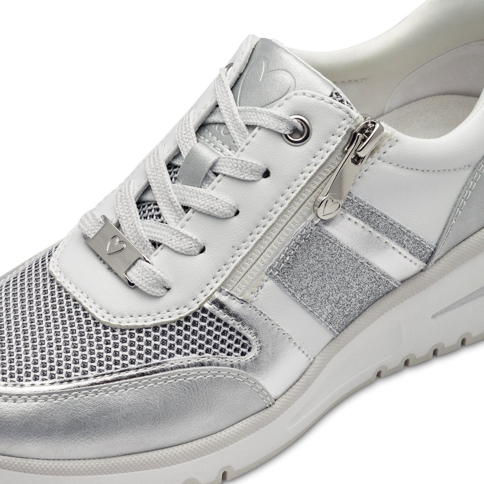 MARCO TOZZI Keilsneaker, Freizeitschuh, Halbschuh, Schnürschuh günstig online kaufen