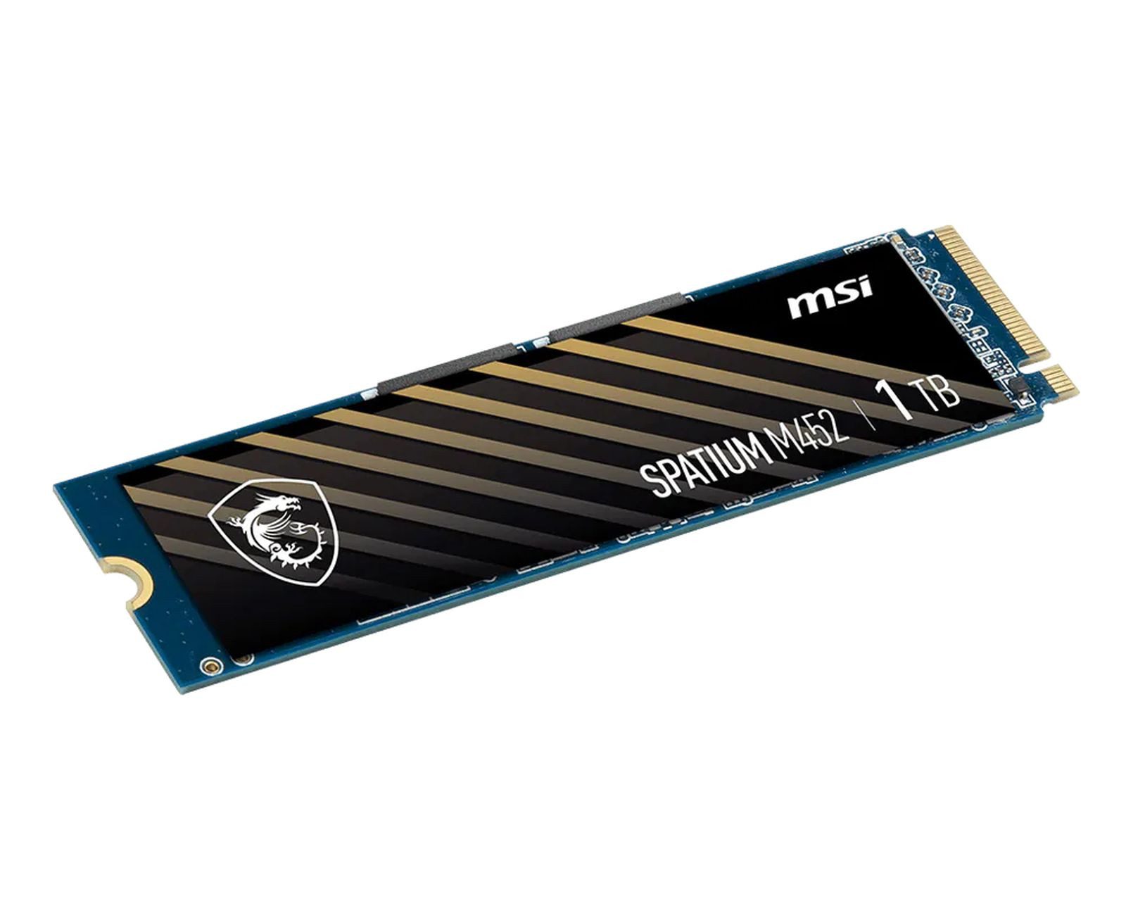 MSI SSD 1TB Spatium M452 (M.2 2280) PCIe Gen4 x4 NVM Gaming-Festplatte