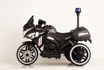 TOYAS Elektro-Kinderauto Kinder Elektro-Motorrad 6V 4Ah-Akku Musik Licht Police Licht