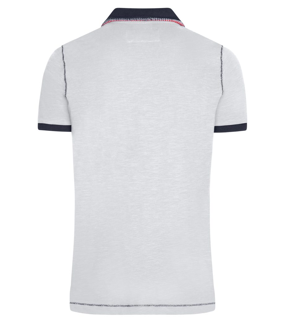 James & Nicholson Poloshirt Doppelpack Herrenpolo in trendiger Slub Qualitä günstig online kaufen