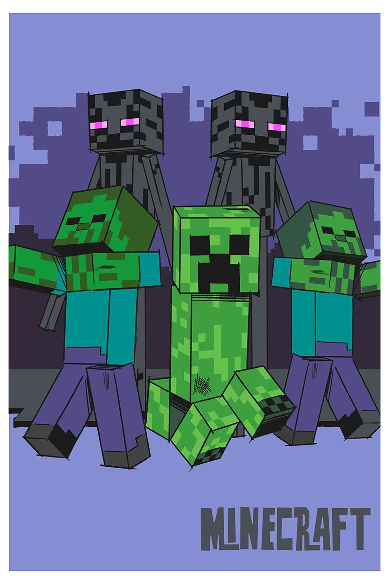 Kinderdecke Minecraft, Minecraft günstig online kaufen