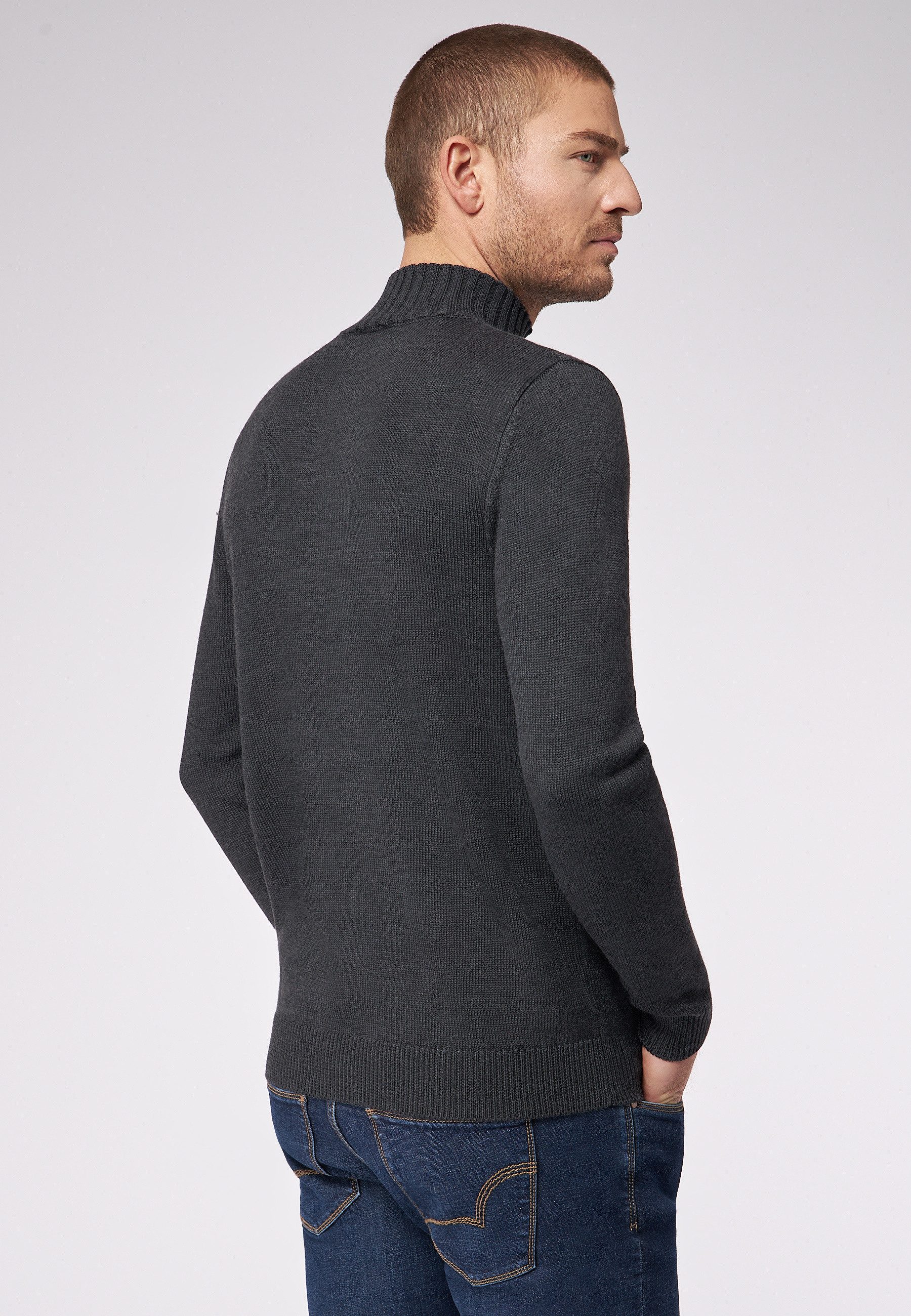 Roy Robson Strickpullover Mit Stehkragen günstig online kaufen
