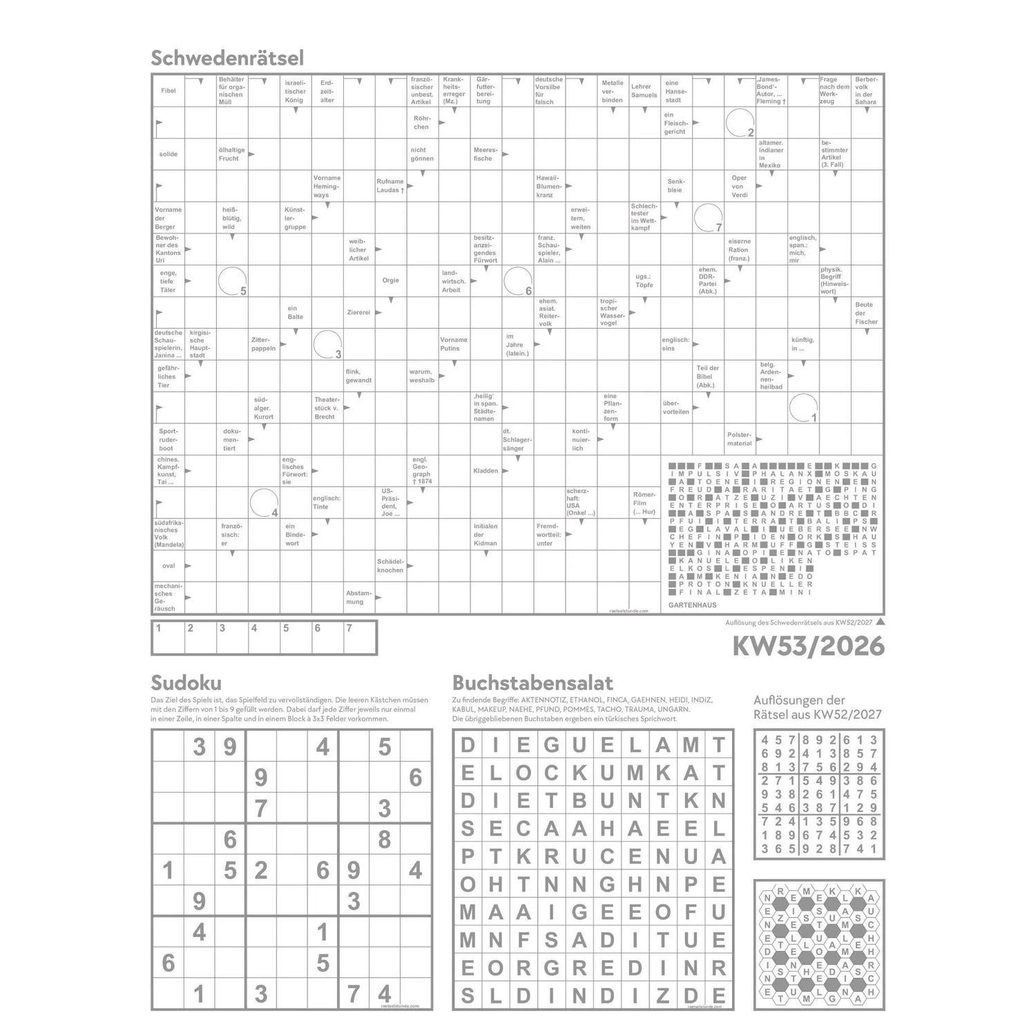 Ackermann Wandkalender StadtBilder Wochenplaner Kalender 2027