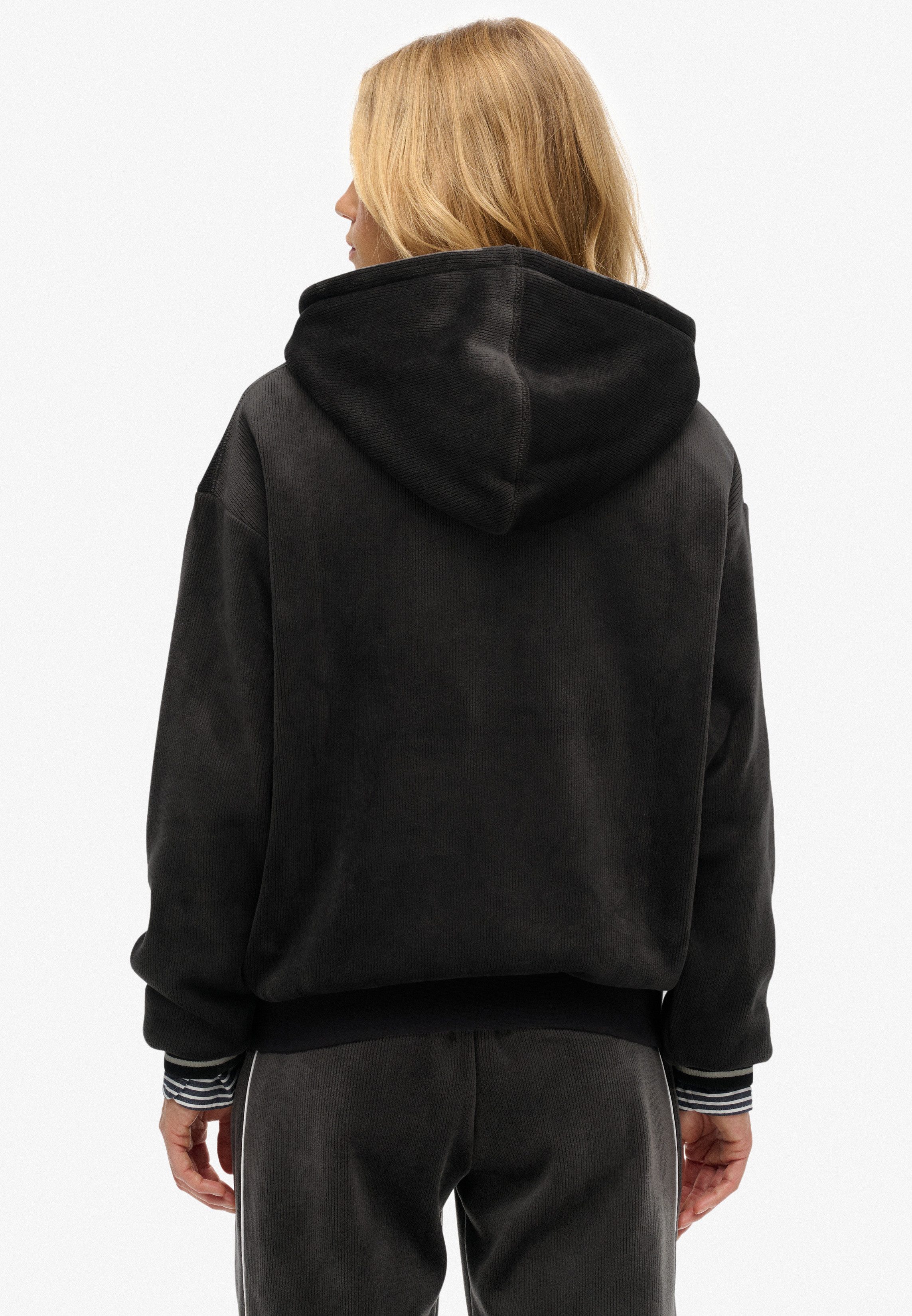 Superdry Kapuzensweatshirt COUNTRY CLUB VELOUR RELAX günstig online kaufen