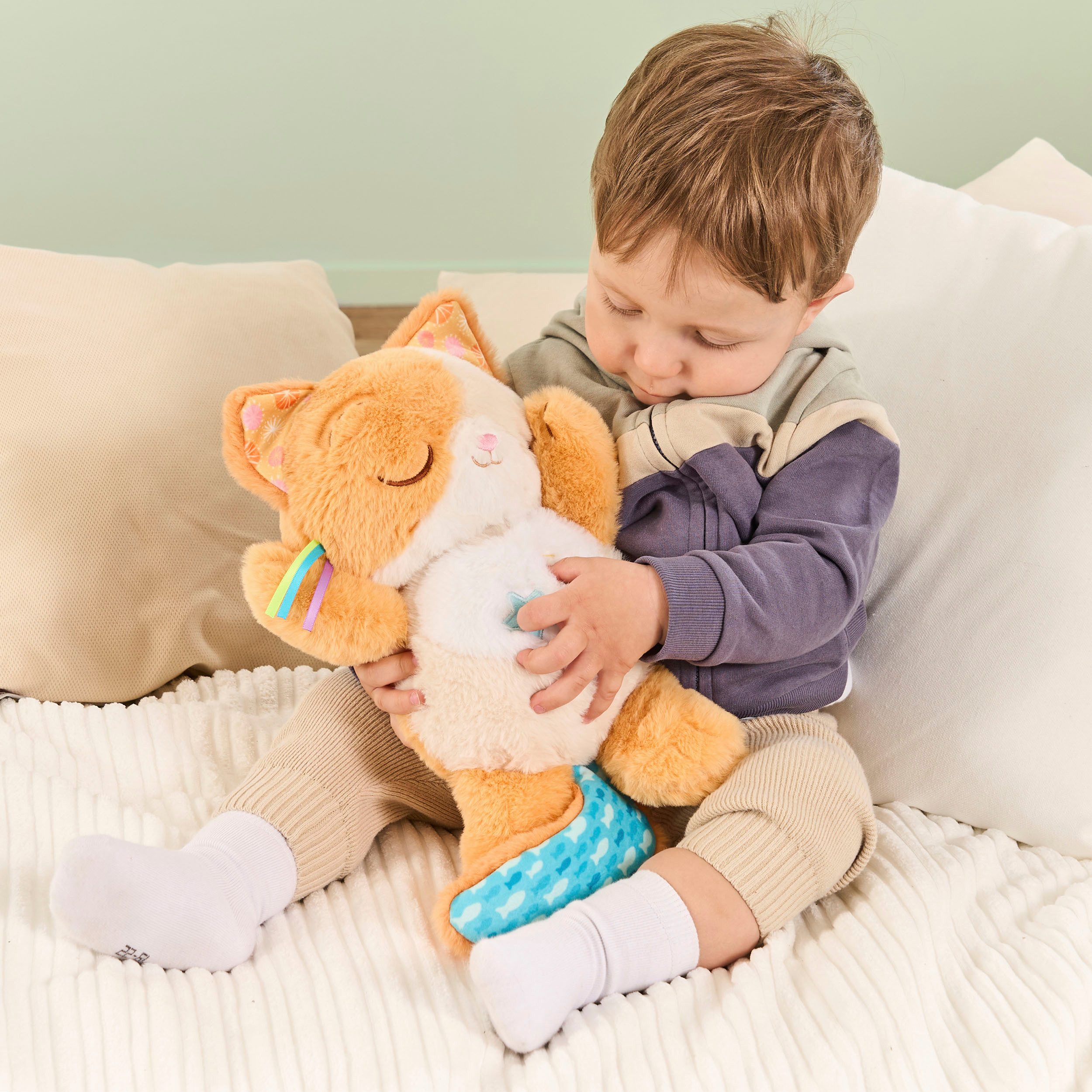 Vtech® Kuscheltier Vtech Baby, Schlummer-Kätzchen, mit Licht- und Soundeffekt