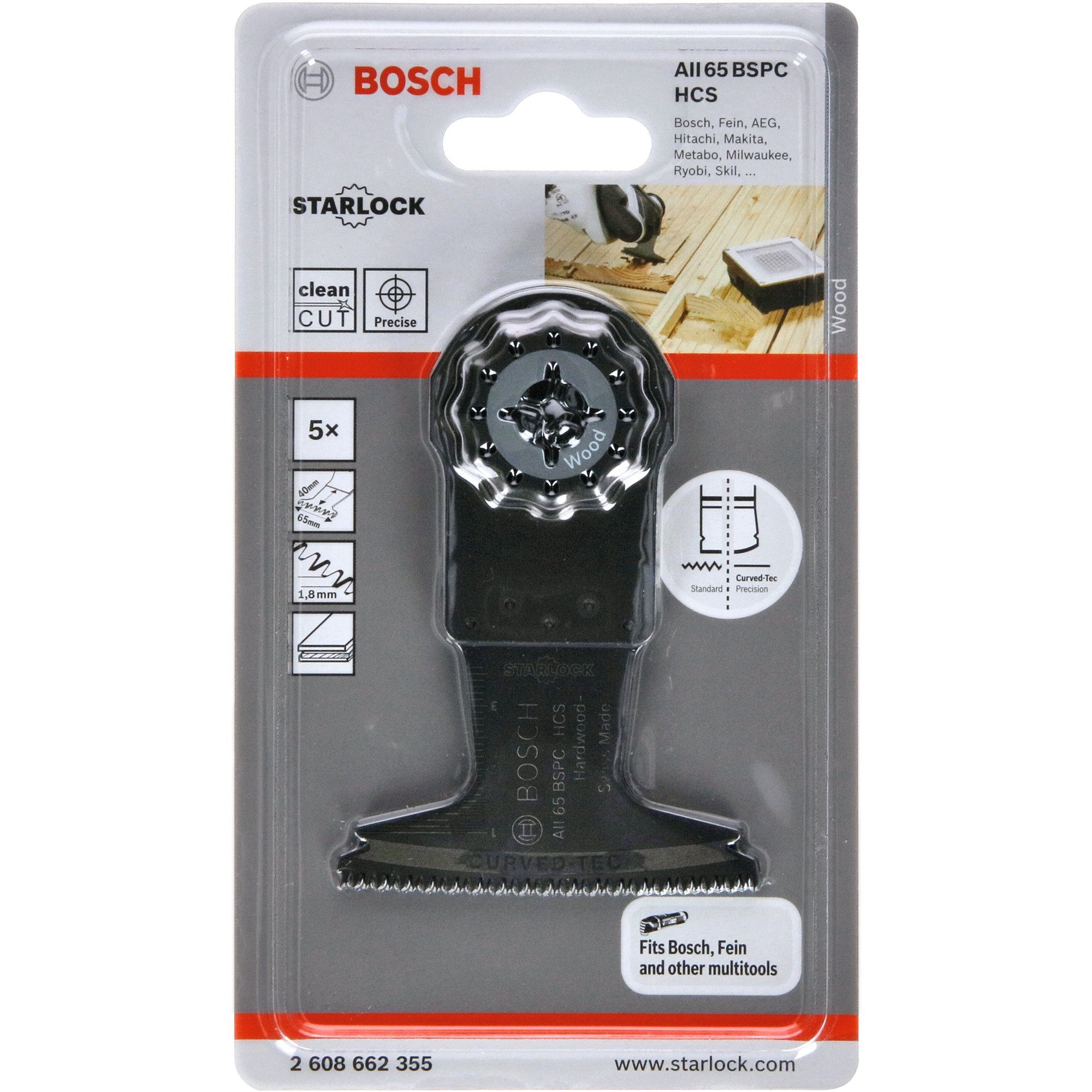 Bosch Professional Sägeblatt Bosch Professional Tauchsägeblatt AII 65 BSPC