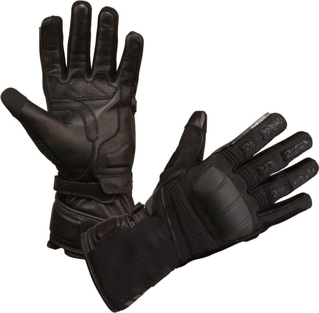 Modeka Motorradhandschuhe Black Ridge Damen Motorradhandschuhe wasserdicht