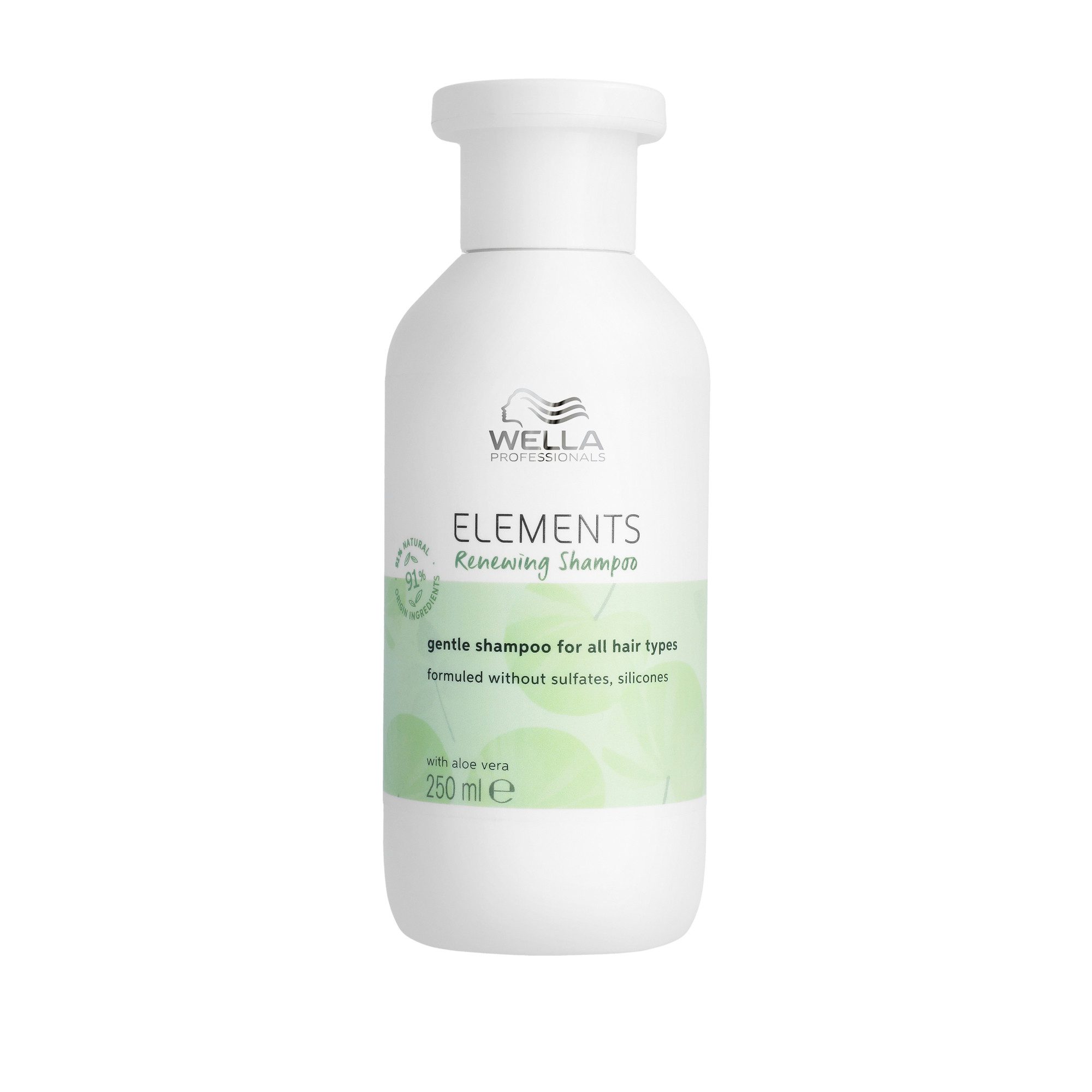 Wella Professionals Haarshampoo CARE ELEMENTS RENEWING SHAMPOO, sanfte Pflege für empfindliche Kopfhaut und alle Haartypen