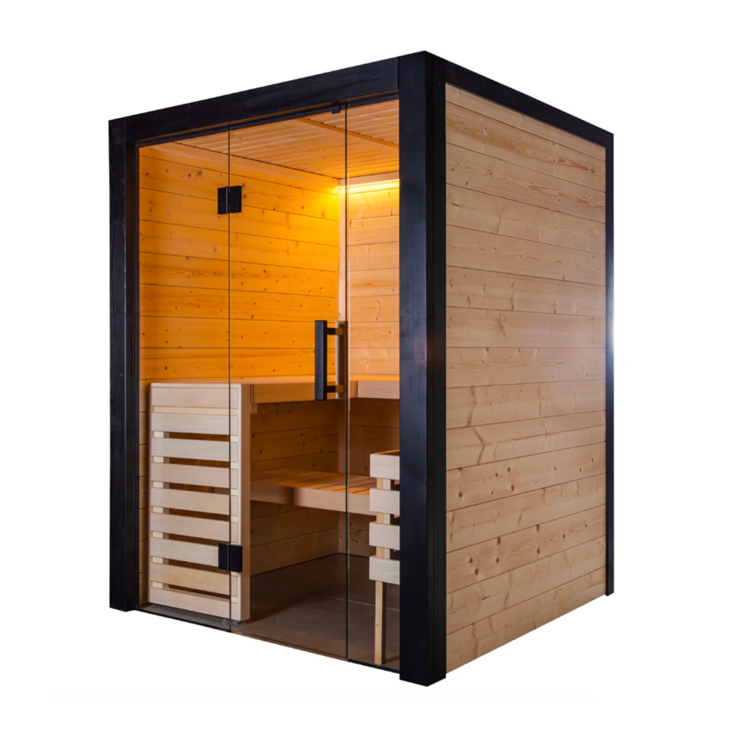 HARVIA Sauna Harvia Family Small Saunakabine Massivholzsauna aus Fichte