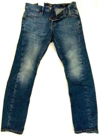 Guess Tapered-fit-Jeans »Guess Herren Jeans Hose, Guess ELMER CURVED Jeans Herren, Blau«