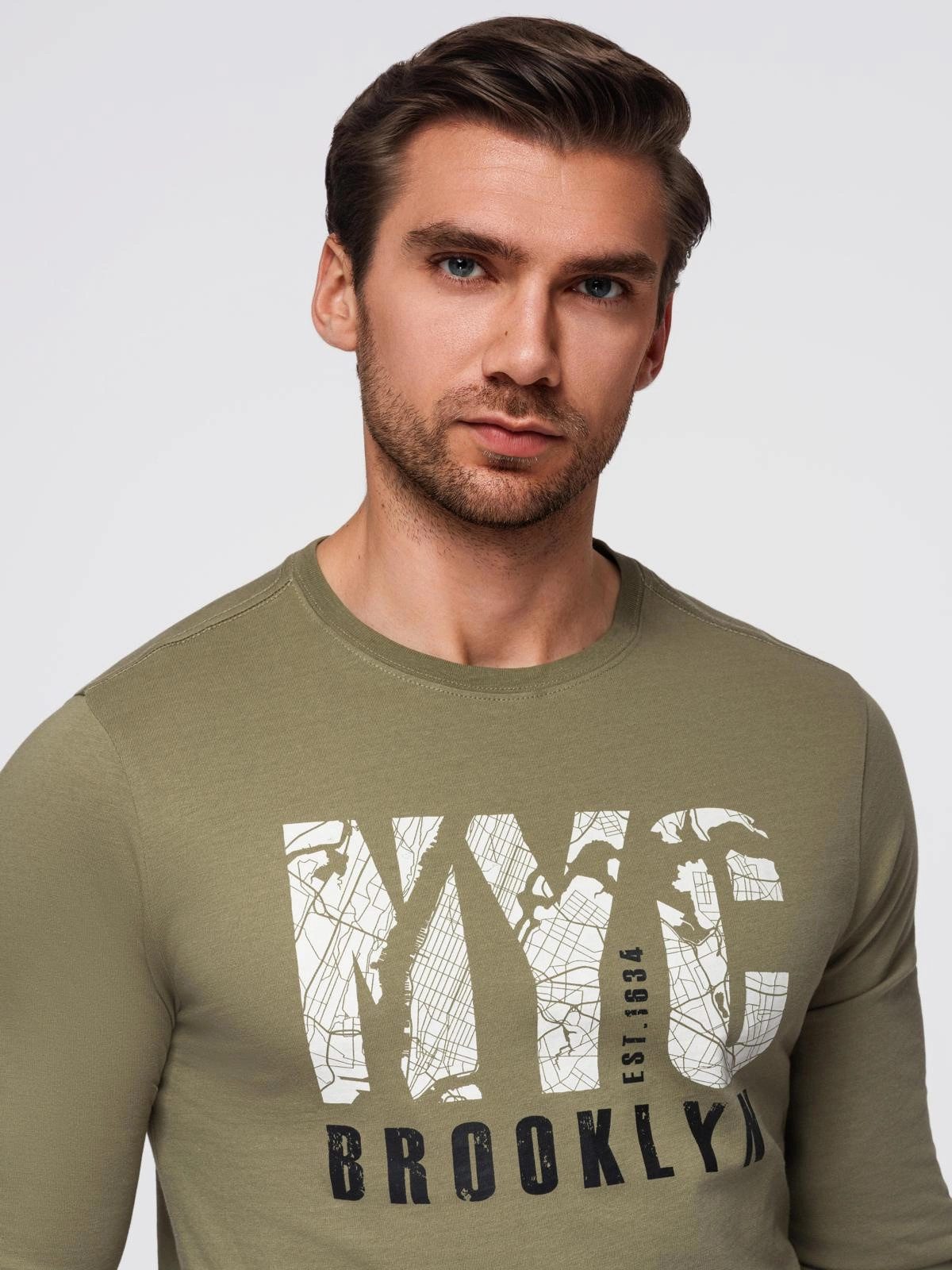 OMBRE Longsleeve Herren-Longsleeve mit urbanem Print