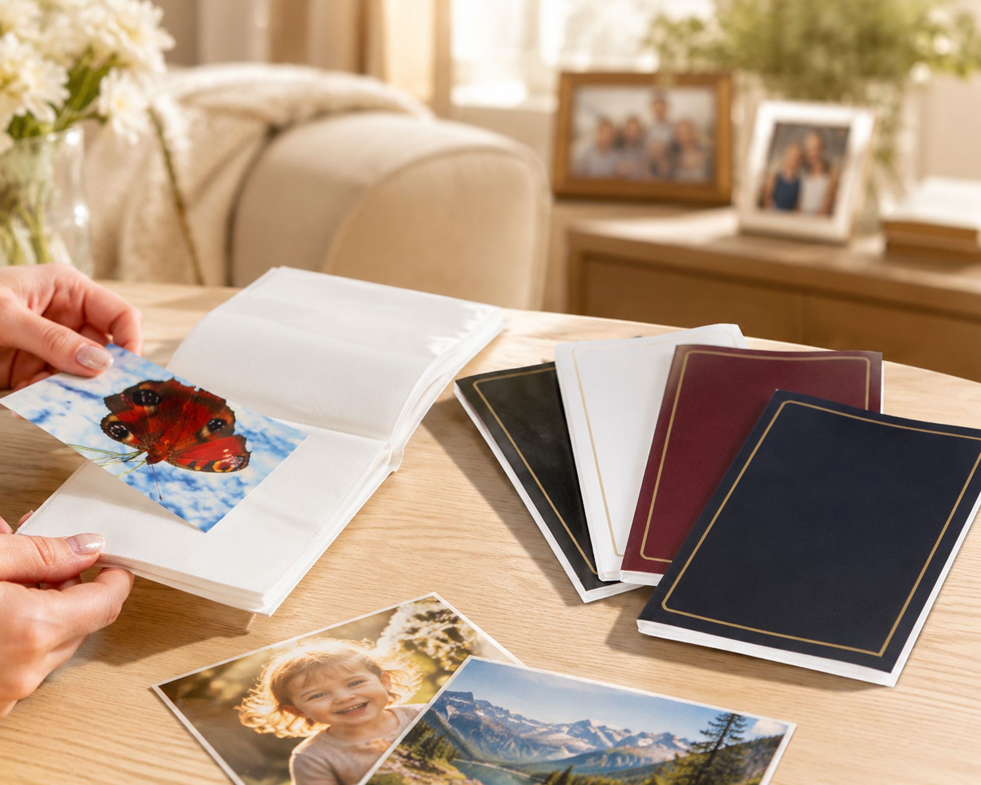 IDEAL TREND Fotoalbum Tradition Moments: Einsteckalbum - Kompaktes Softcover-Fotoalbum für 3 (1-St), Softcover Austauschbar