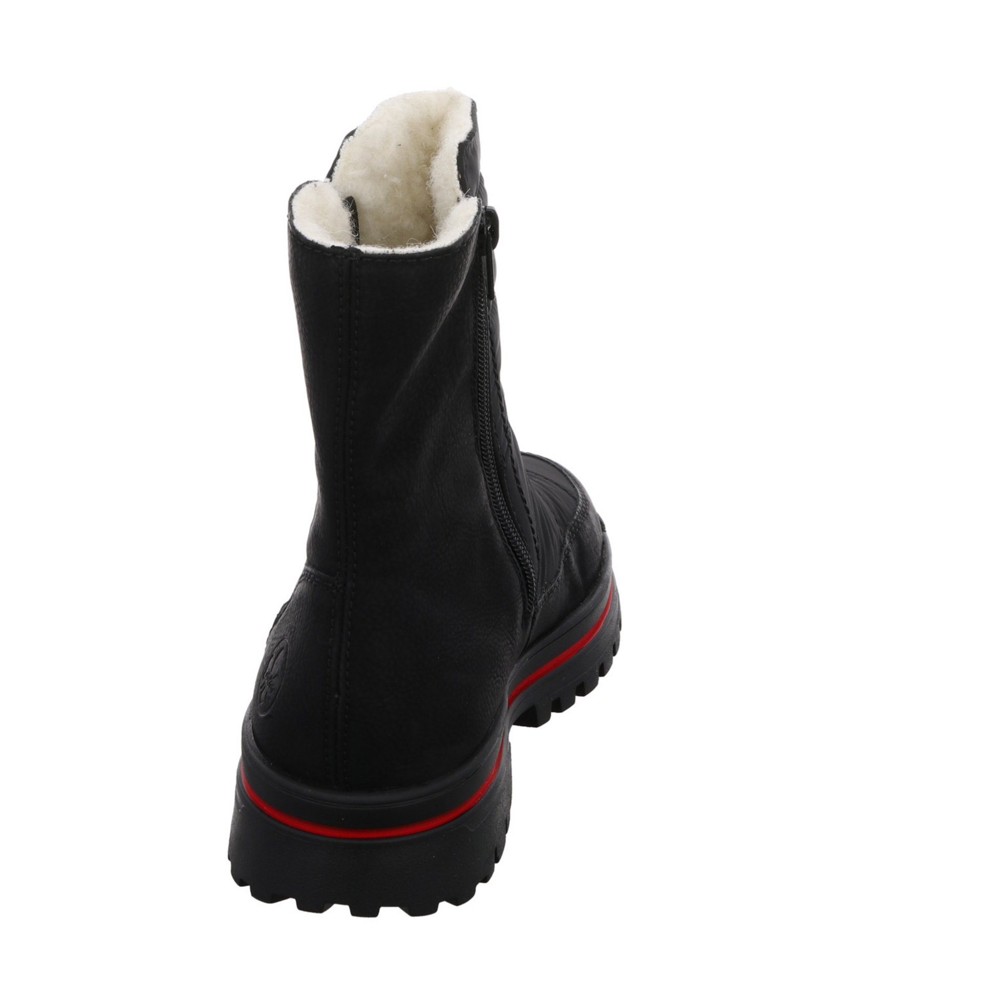 Rieker Damen Stiefel Freizeit Synthetikkombination Schuhe Elegant Stiefel Boots