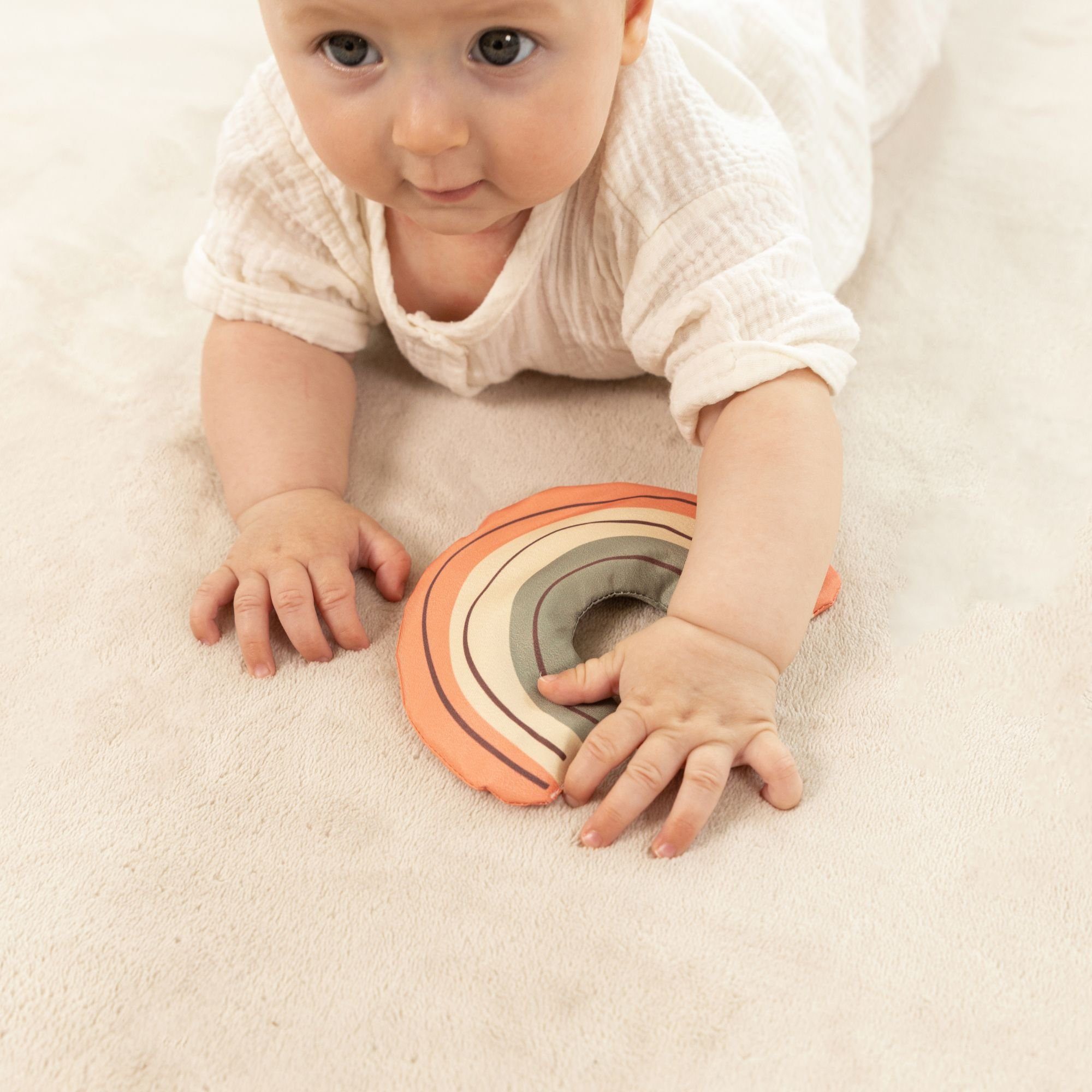 Kinderteppich Spielmatte für Baby 2x1,5m, Hakuna mit für Krabbeldecke Baby Beige Matte Memory-Schaum