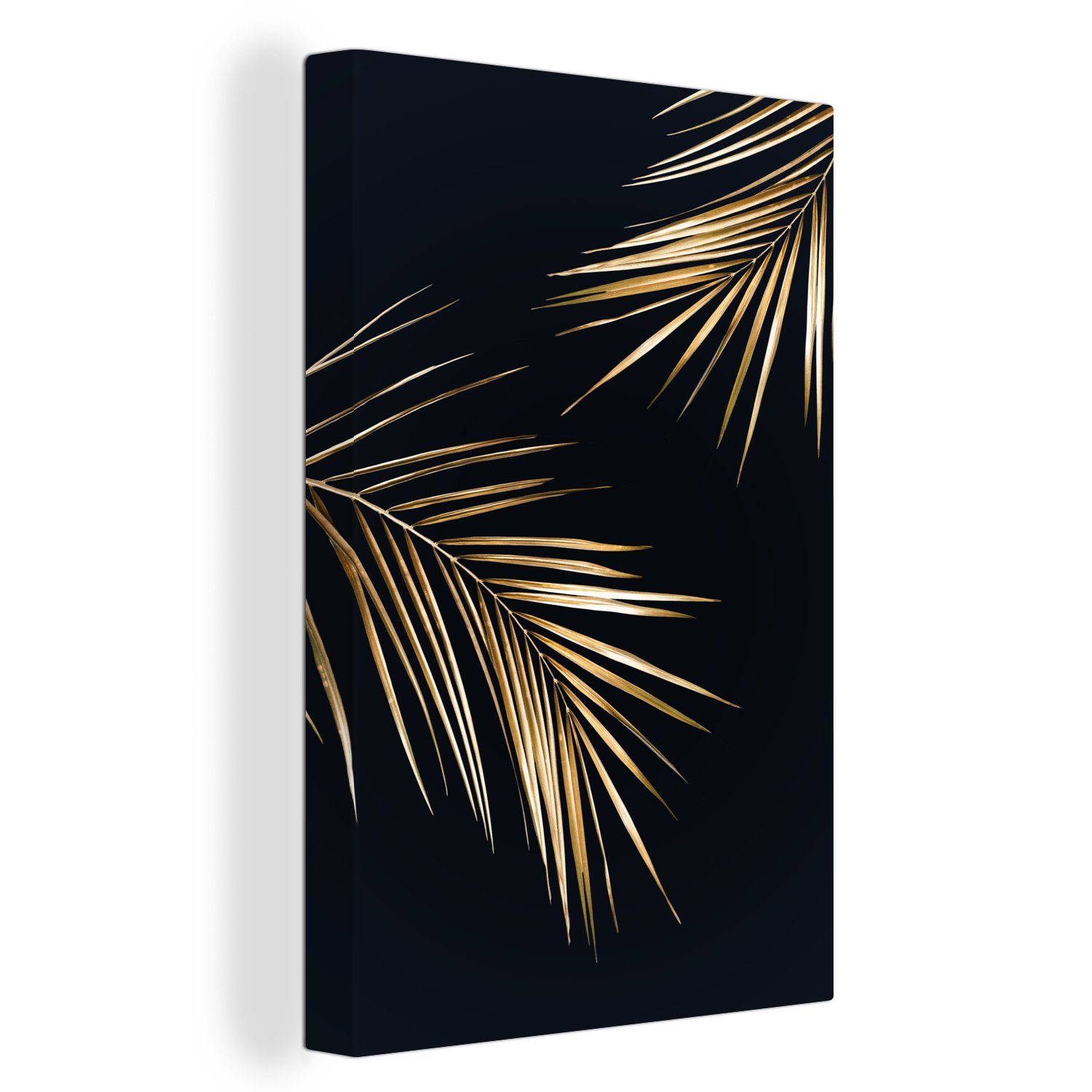 OneMillionCanvasses® Leinwandbild Blätter - Pflanzen - günstig online kaufen