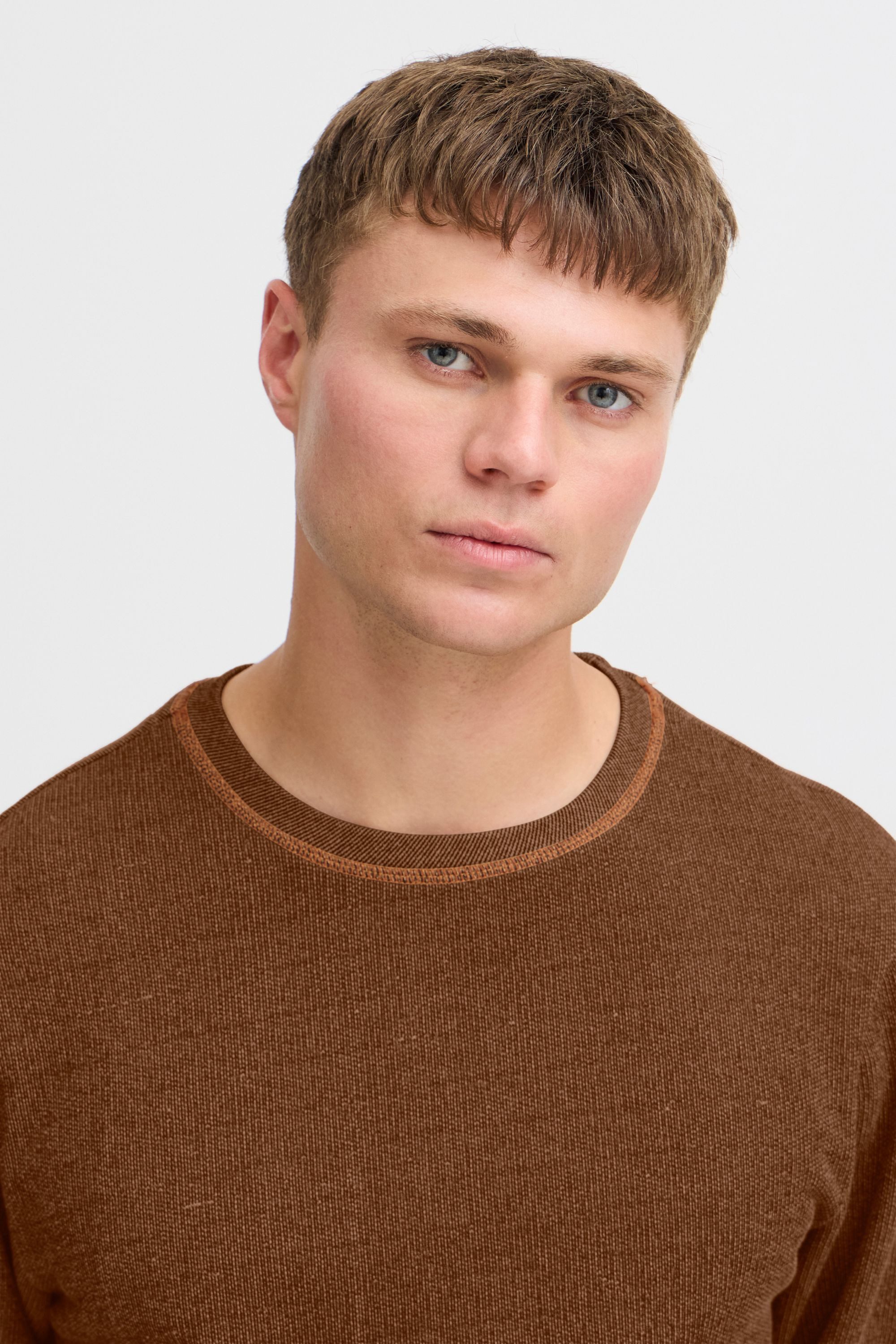 Blend Strickpullover BHSweatshirt Lässiger Sweatpullover mit Print