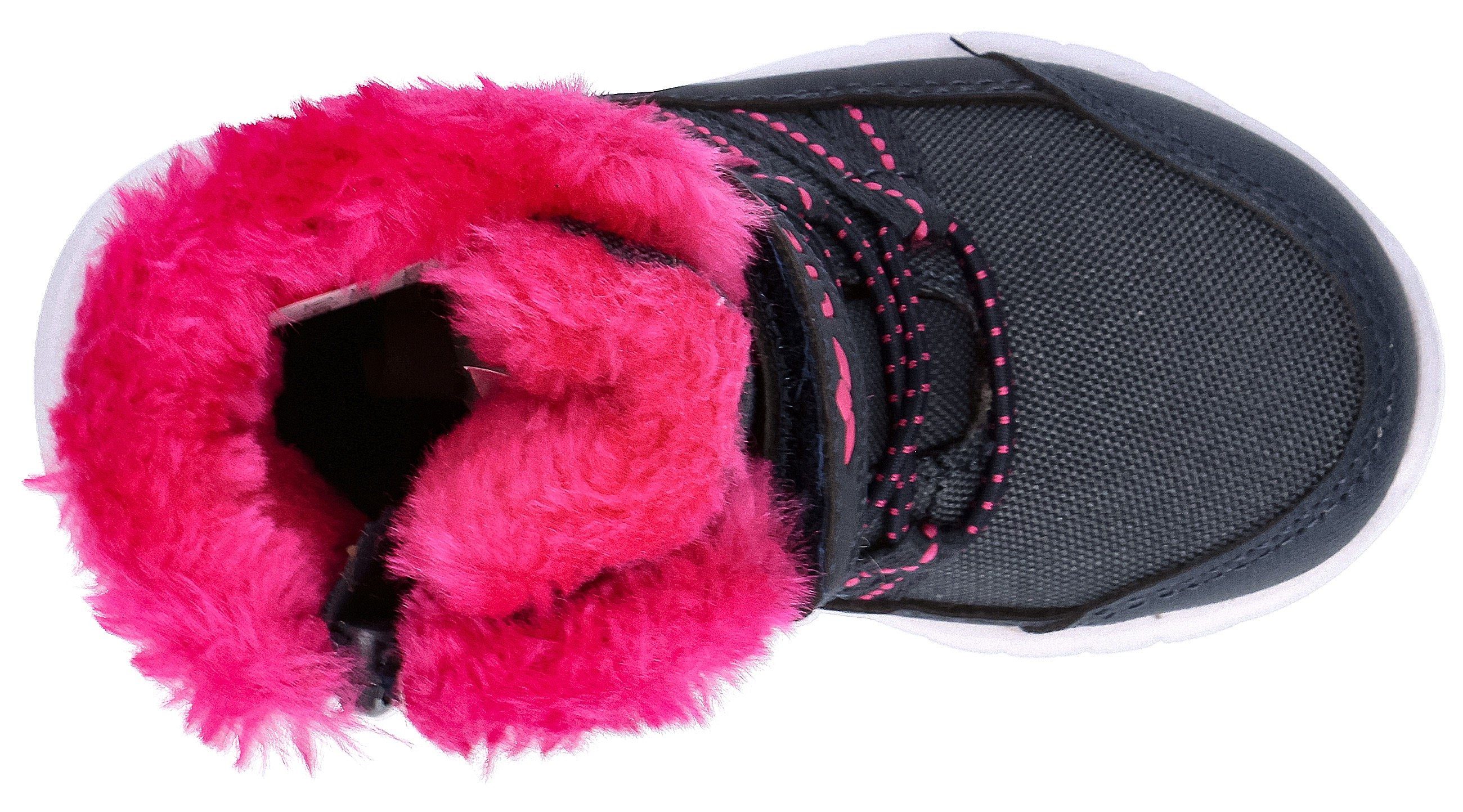 Warmfutter Lico mit Winterboots navy-pink Shalby