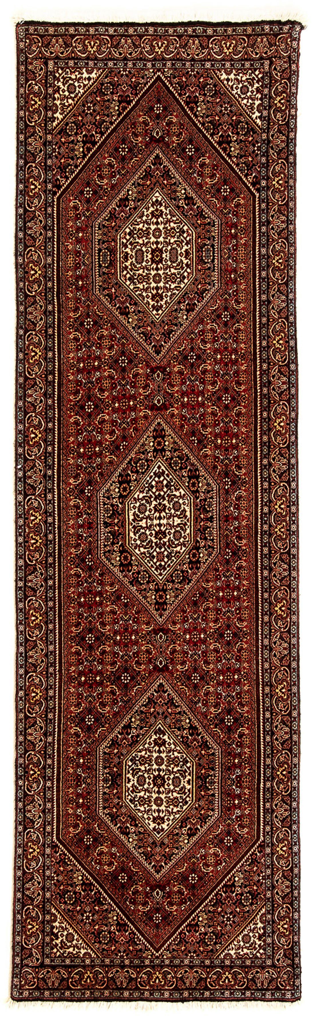 Orientteppich Perser morgenland, mehrfarbig, mm, Höhe: Wohnzimmer, mit Zertifikat cm Bidjar - 73 x - Handgeknüpft, Einzelstück 15 250 rechteckig, 