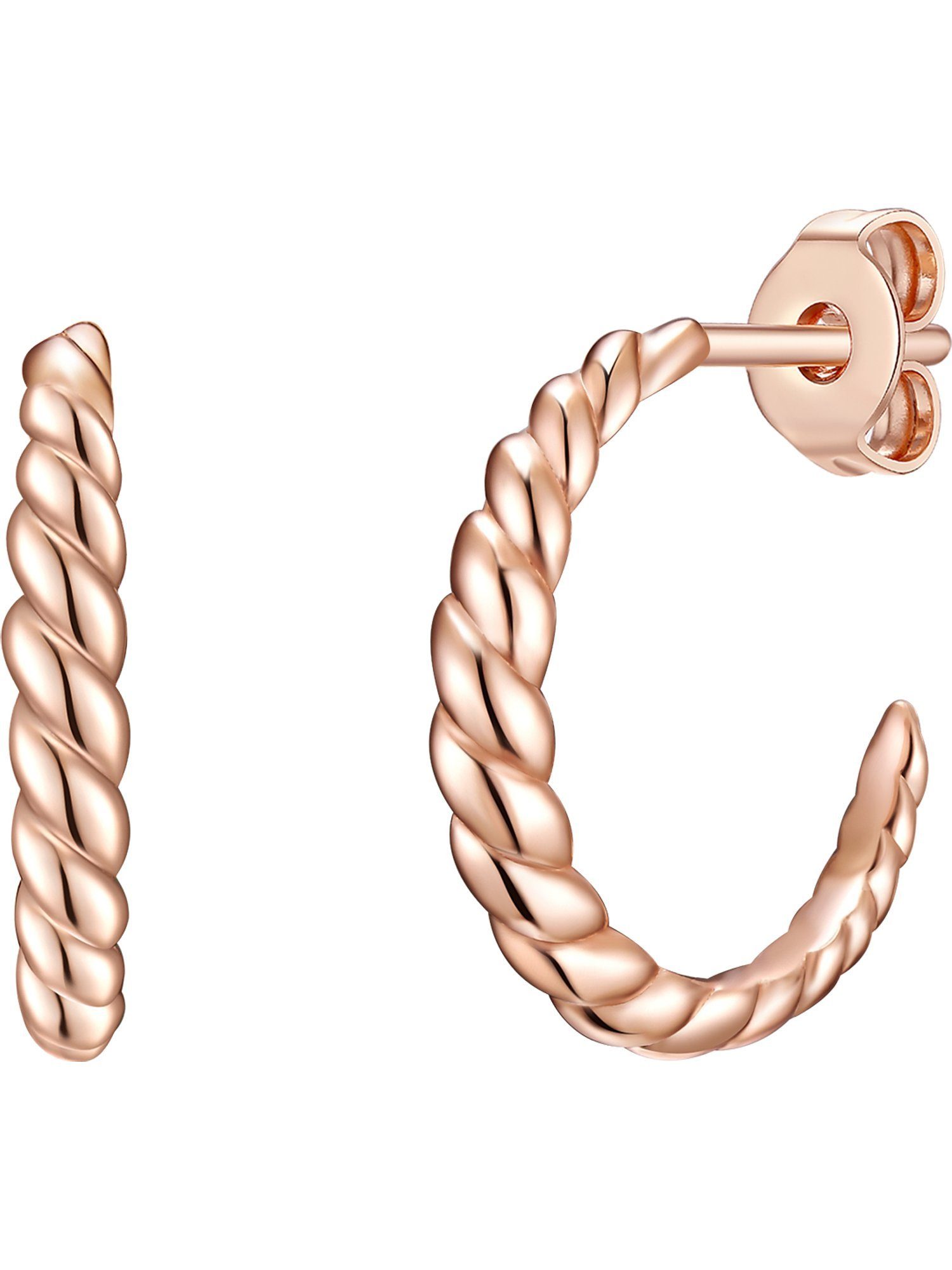 Paar Creolen Glanzstücke München Damen-Creolen 925er Silber