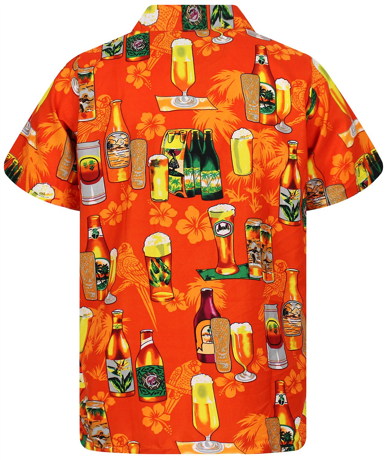 King Kameha Hawaiihemd Beerbottle Funky Hawaii-Hemd günstig online kaufen