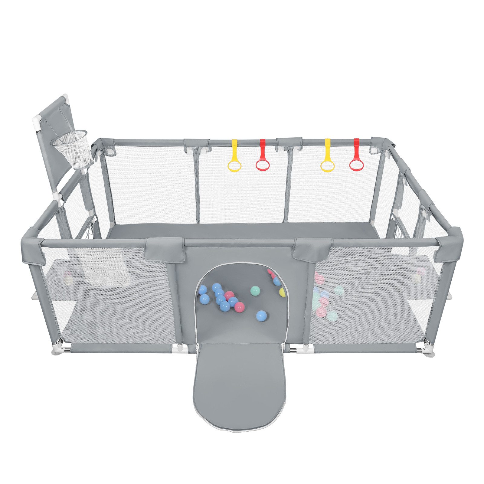 JEOBEST Laufstall Baby Laufgitter - Große Sicherheitsspielplatz, 180x120x66 günstig online kaufen