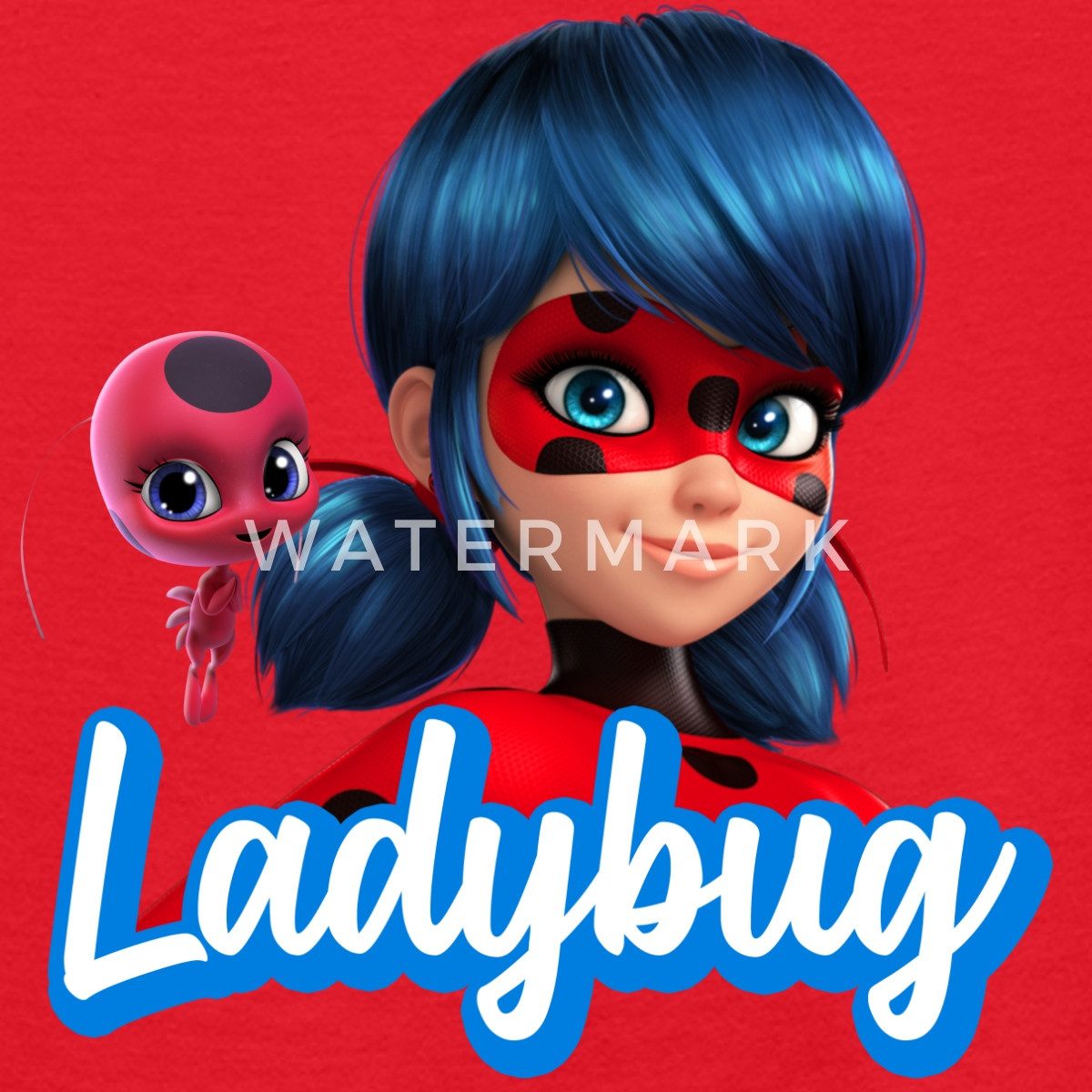 Spreadshirt T-Shirt Miraculous Ladybug Tikki Teenager T-Shirt (1-tlg)
