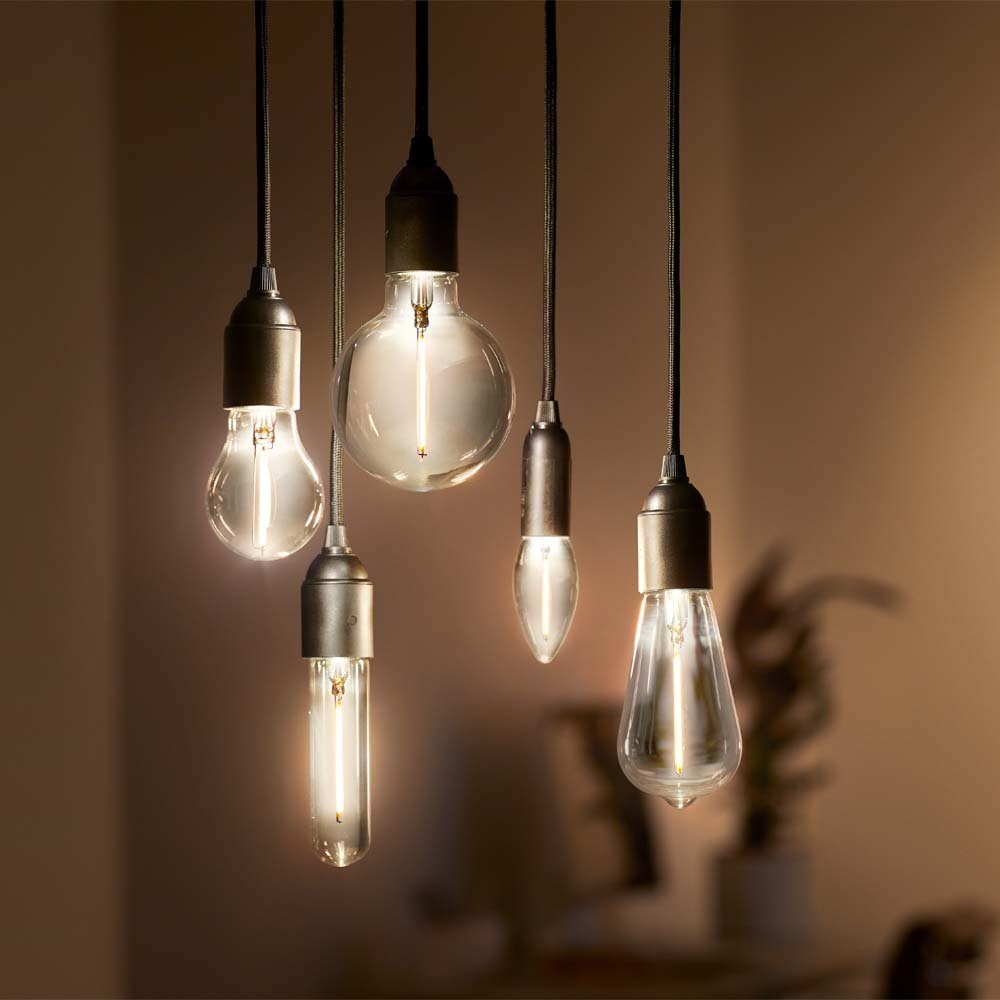 11W, A60, LED Lumen, LED-Leuchtmittel Standardform Lampe warmweiss Philips n.v, ersetzt warmweiß, Grau, E27 136