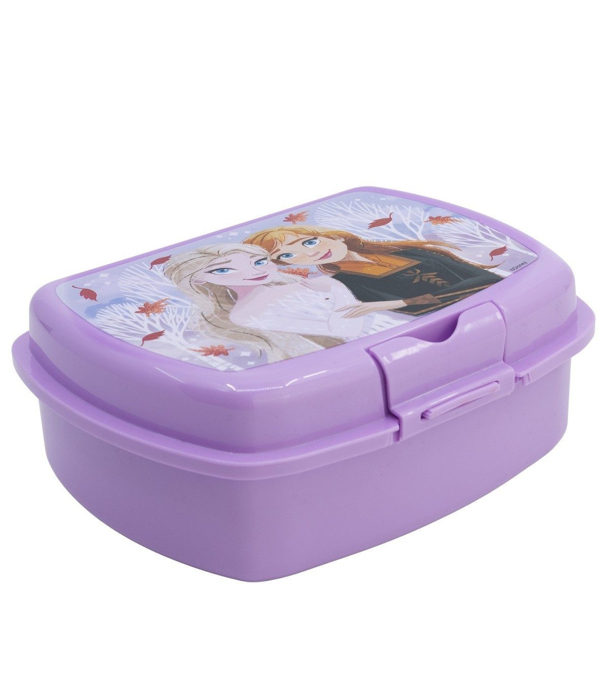 Disney Frozen Lunchbox Kinder Brotdose für unterwegs und Kindergarten, (1x Schale, 1x Deckel)