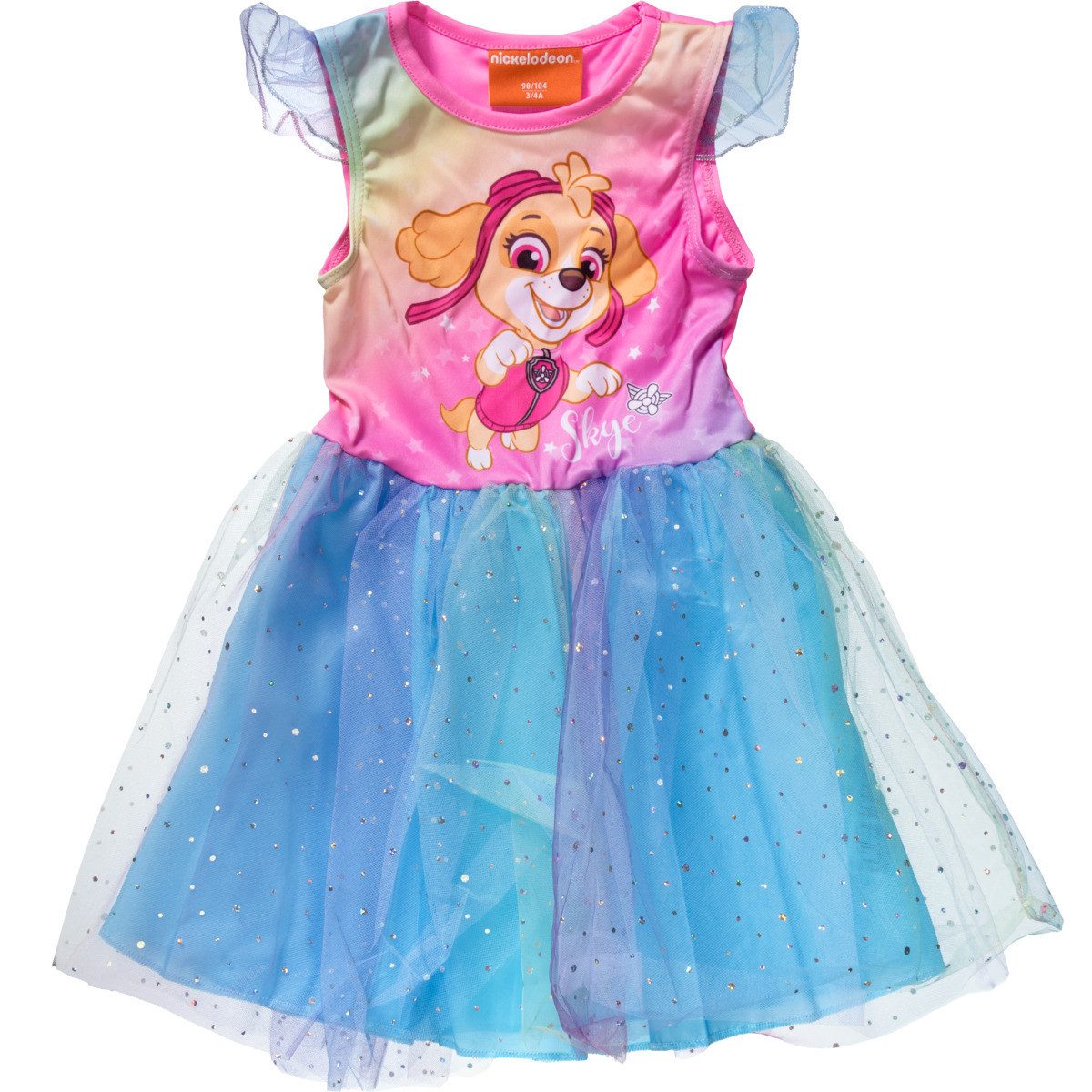PAW PATROL Jerseykleid Skye Mädchen (1-tlg) Bekleidung, Outfit, Dress, Robe, Sommerkleid