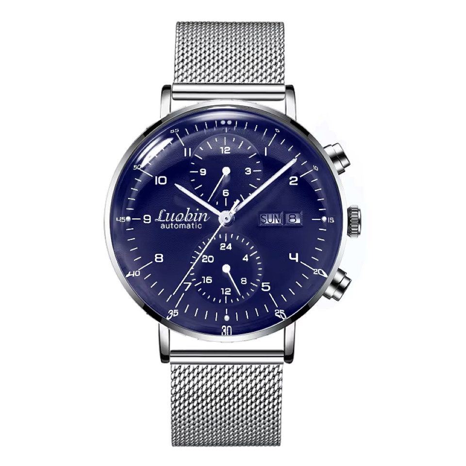 BinBond Automatikuhr Herrenuhr Automatik Armbanduhr Chronograph günstig online kaufen