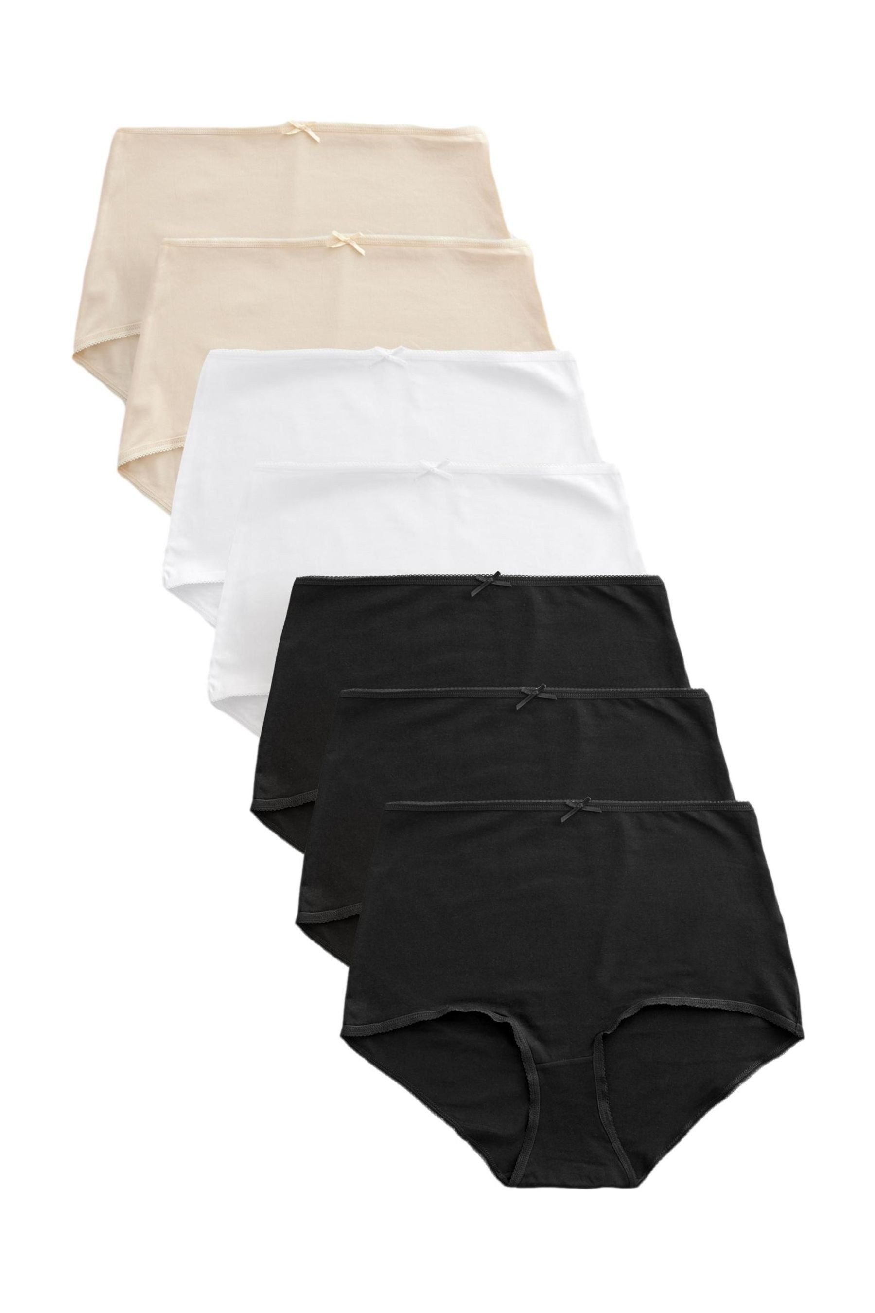 Next Taillenslip Slips mit hohem Baumwollanteil, 7er-Pack, voll (7-St)