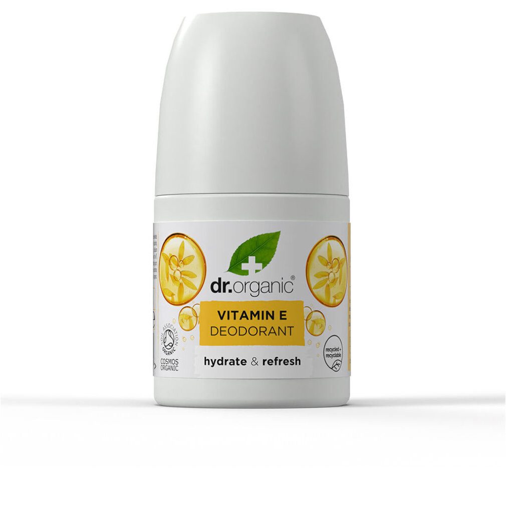 Dr. Organic Deo-Roller VITAMIN E Roll-on Deodorant