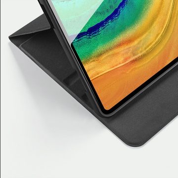 Dux Ducis Tablet-Hülle Hartschale mit Smart Sleep und integrierter Standfunktion Etui Schutz Hülle Tasche Cover kompatibel mit HUAWEI MATEPAD Pro 10.8" Schwarz