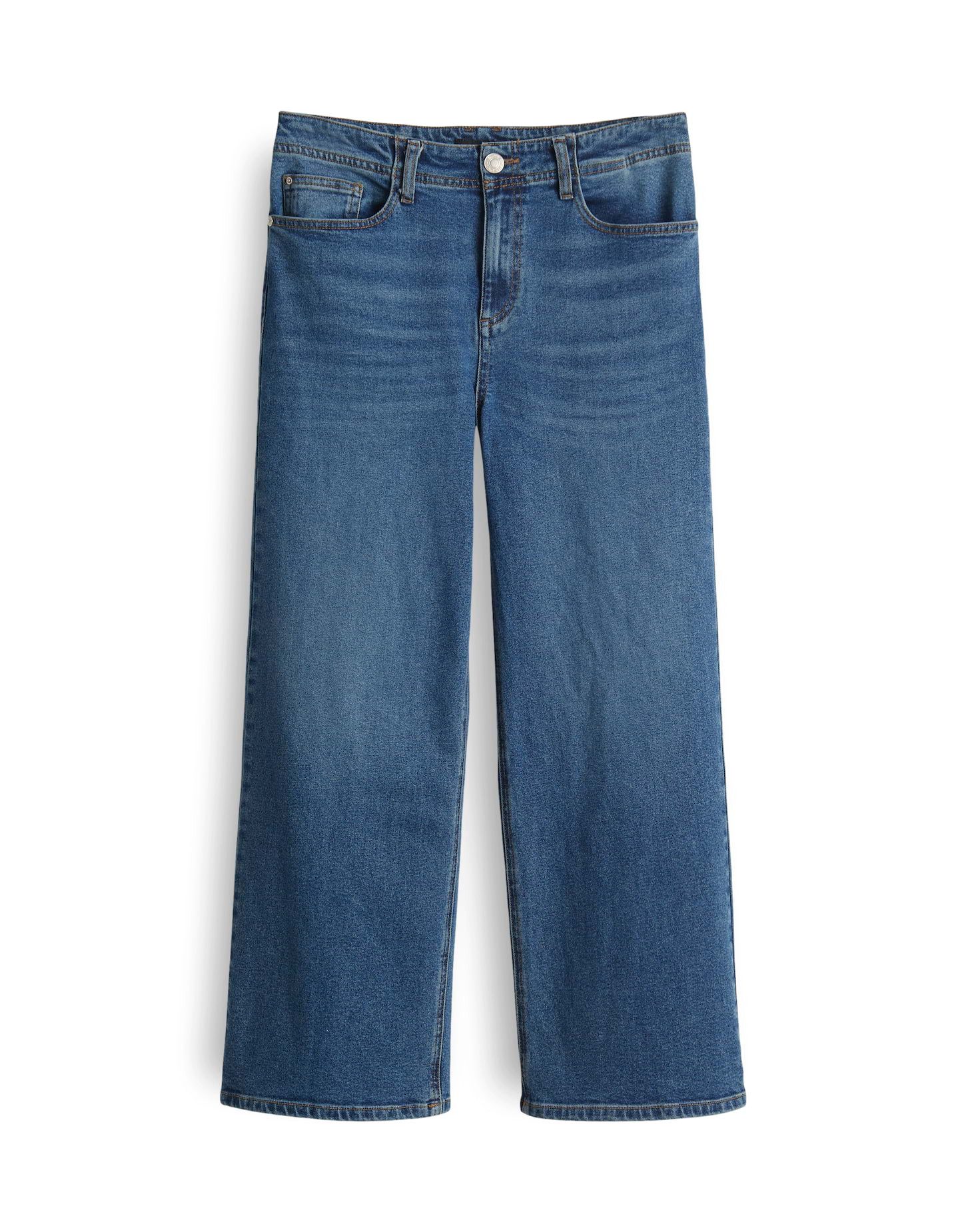 Weite Jeans LANAH aus Dry Indigo® Mid Rise