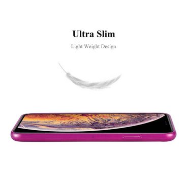 Cadorabo Handyhülle Apple iPhone XS MAX Apple iPhone XS MAX, Flexible TPU Silikon Handy Schutzhülle - Hülle - ultra slim