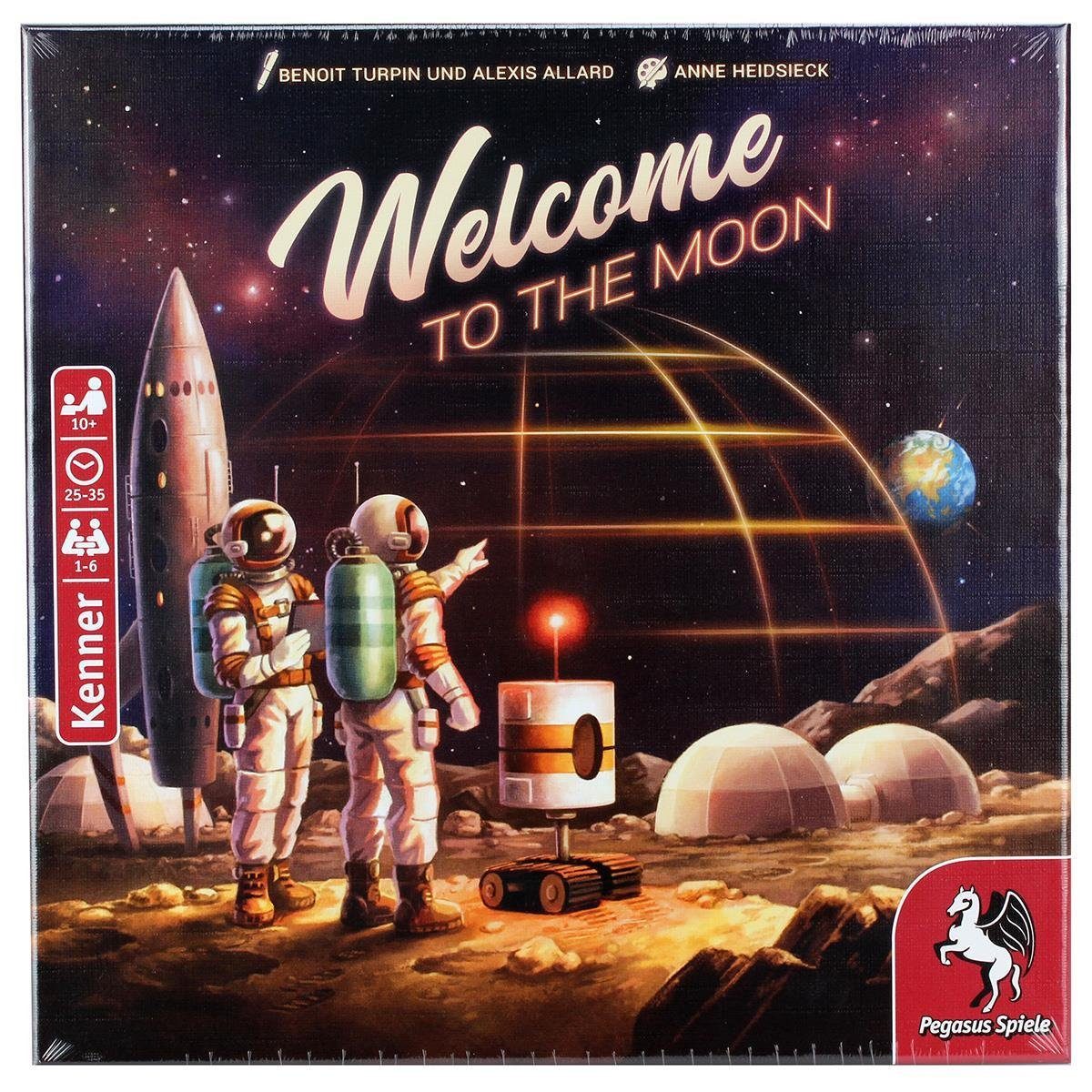 Spiel PegasusSpiele Welcome to the Moon Grundspiel (deutsch)