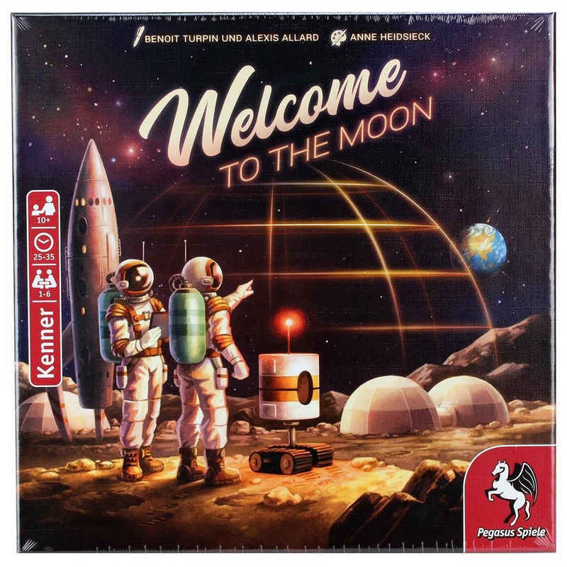 Blue Cocker Spiel, PegasusSpiele Welcome to the Moon Grundspiel (deutsch)