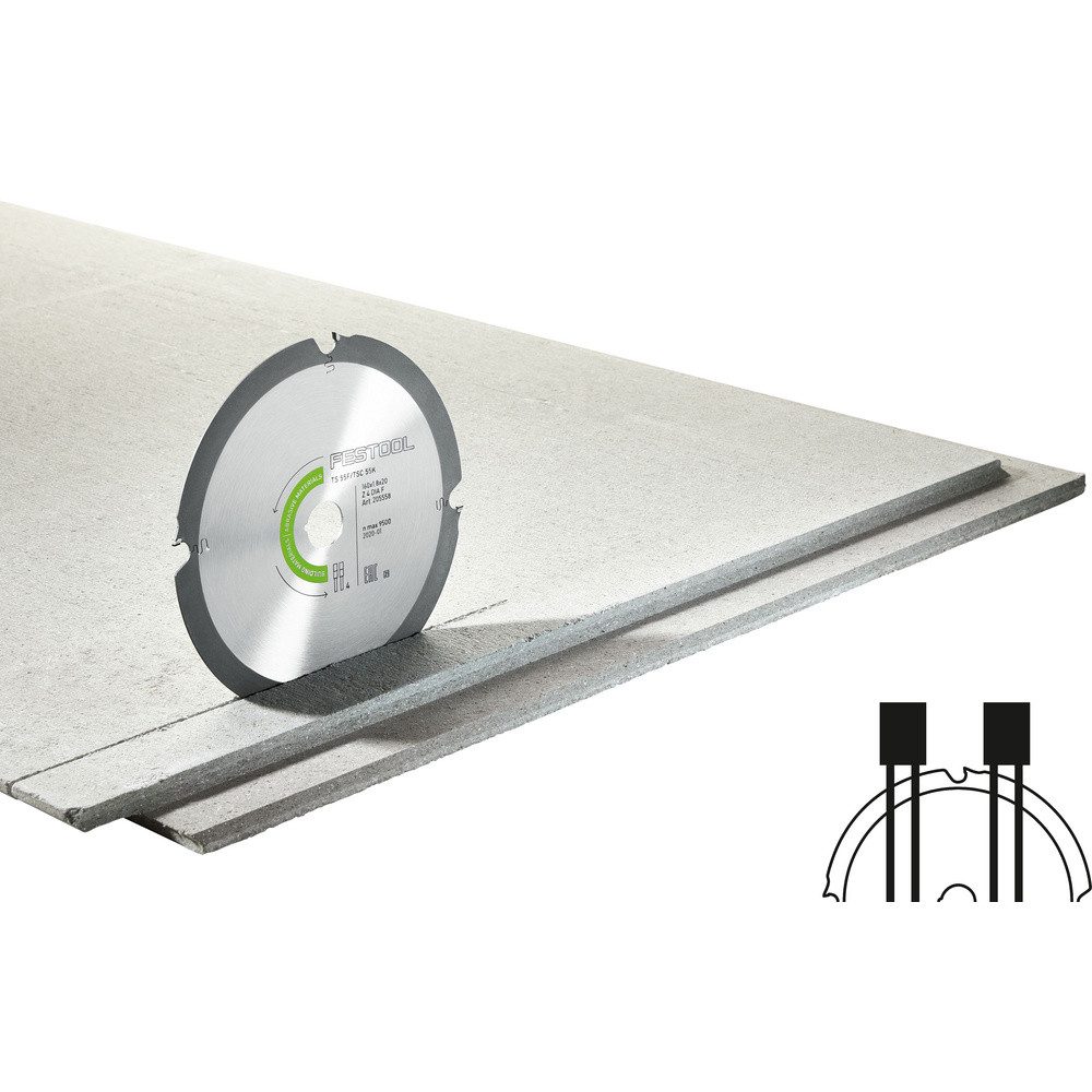 FESTOOL Kreissägeblatt Festool DIA 168x1,8x20 F4 205769 Diamant Kreissägeblatt 168 x 20 x 1.2