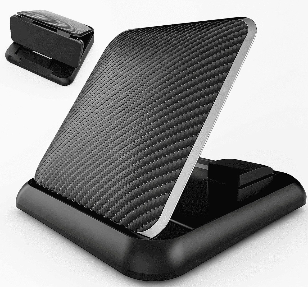 MidGard Smartphone-Halterung Handyhalterung Armaturenbrett Autohalterung für Smartphones Navi, (bis 7.2 Zoll, rutschfest ohne Kleber, ohne Saugnapf) – Bild 3 von 5