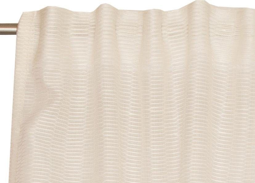SCHÖNER WOHNEN-Kollektion Vorhang Meshwork (1 St), verdeckte Schlaufen, transparent, Microfaser, HxB: 250x130, Transparent, Netzoptik