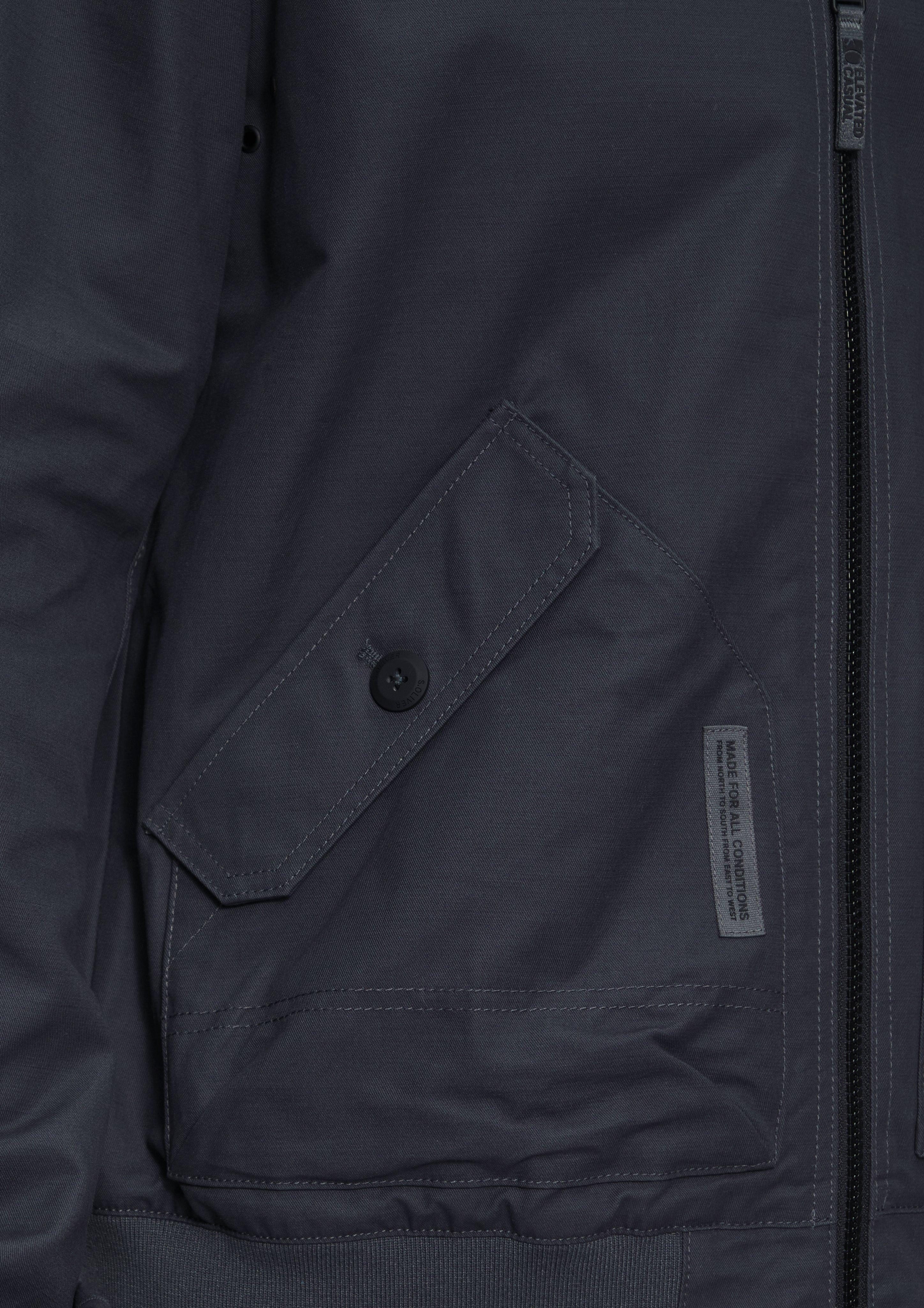 s.Oliver Allwetterjacke Hochwertiger Baumwoll-Blouson mit Kontrast-Details günstig online kaufen