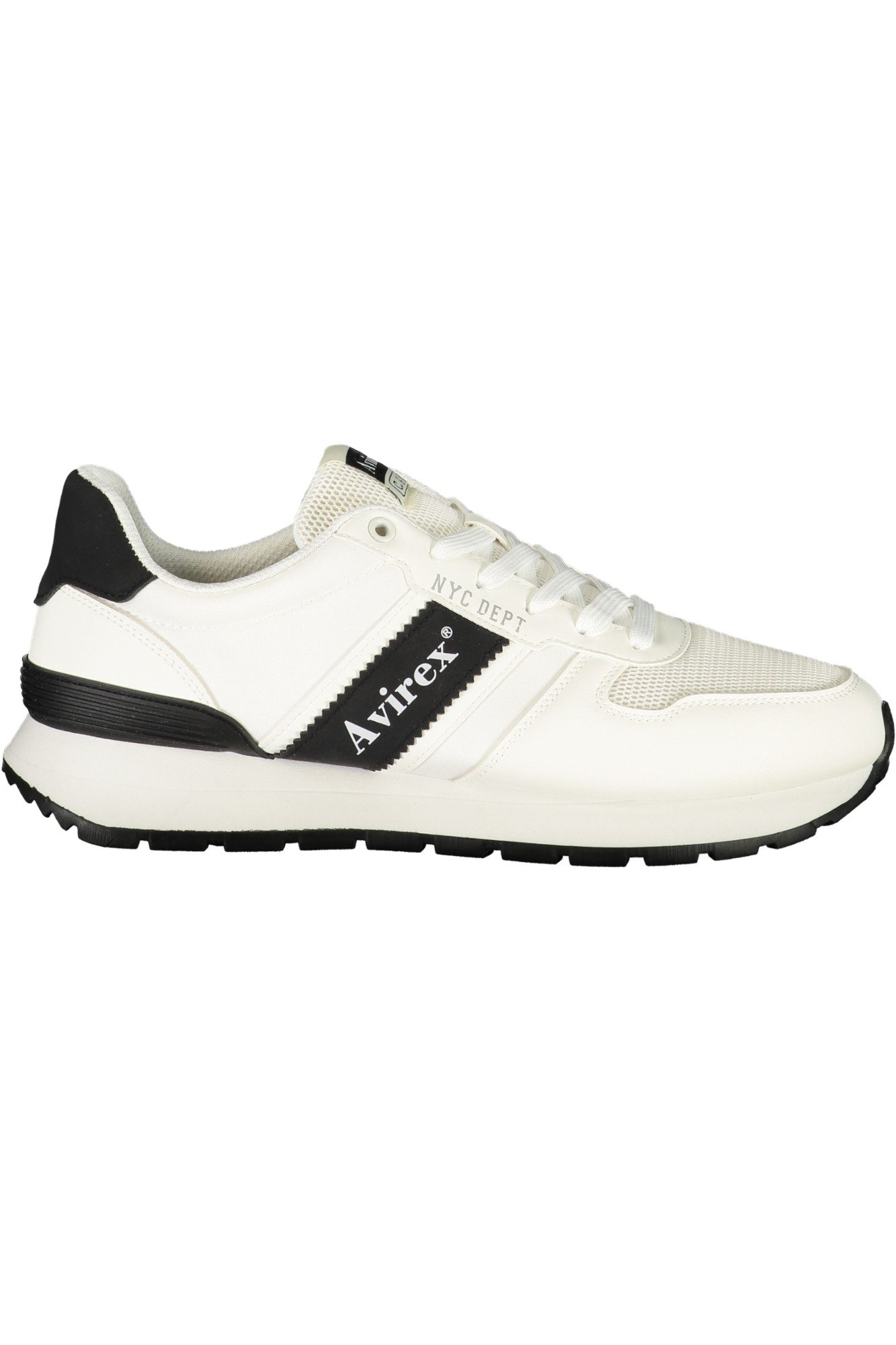 AVX AVIREX DEPT Sneaker Herren Sportschuh Weiß - Schnürsenkel, Blaue