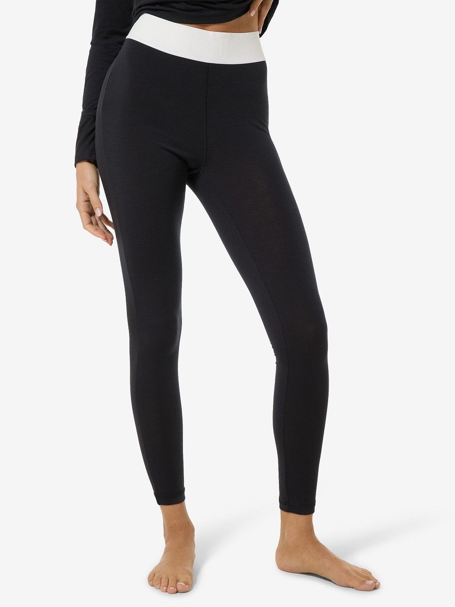 SUPER.NATURAL Thermounterhose für Damen, nachhaltig, Merino W BIO BASE TIGHTS modern, atmungsaktiv