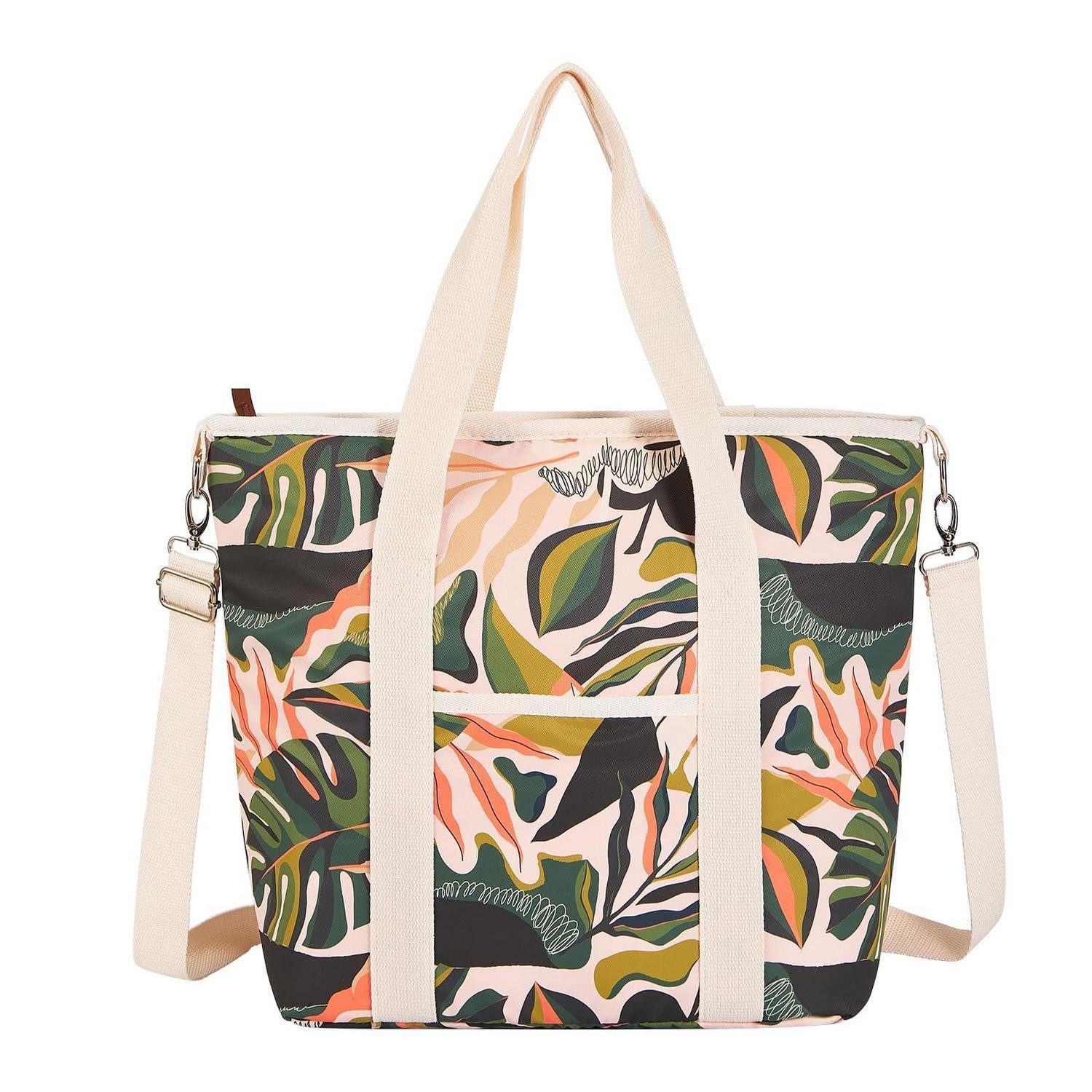LuxusKollektion Kühltasche Kühltasche 9L 15L 29L Lunchtasche Kühlbox 29L B-Grüne Blätter